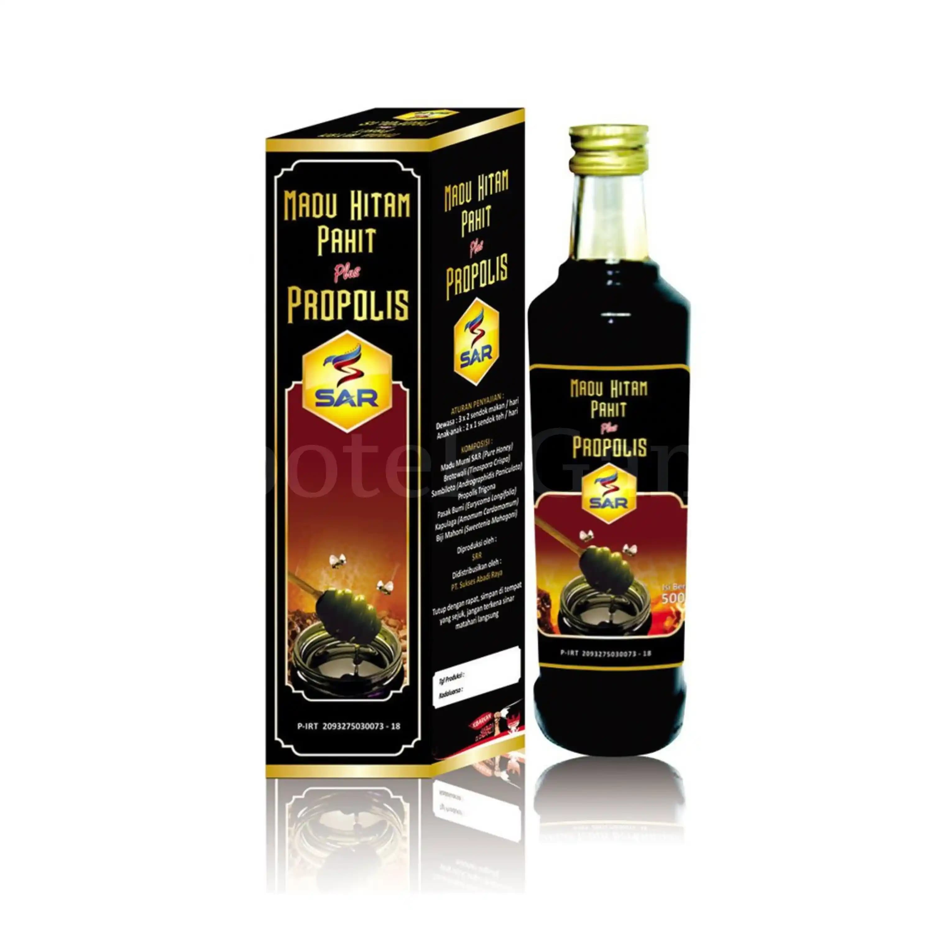 MADU HITAM PAHIT PLUS PROPOLIS 500GR