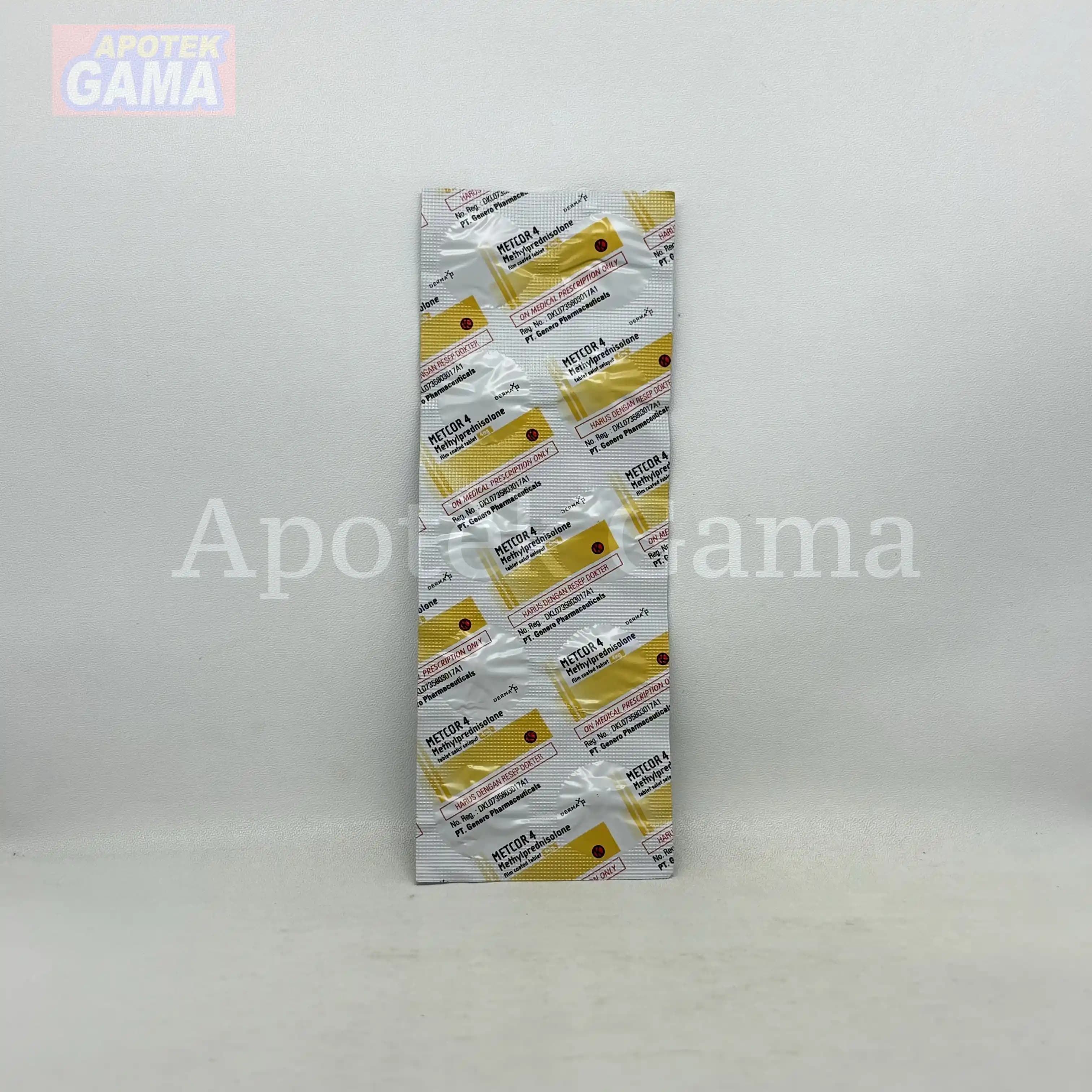 METCOR 4 MG 3