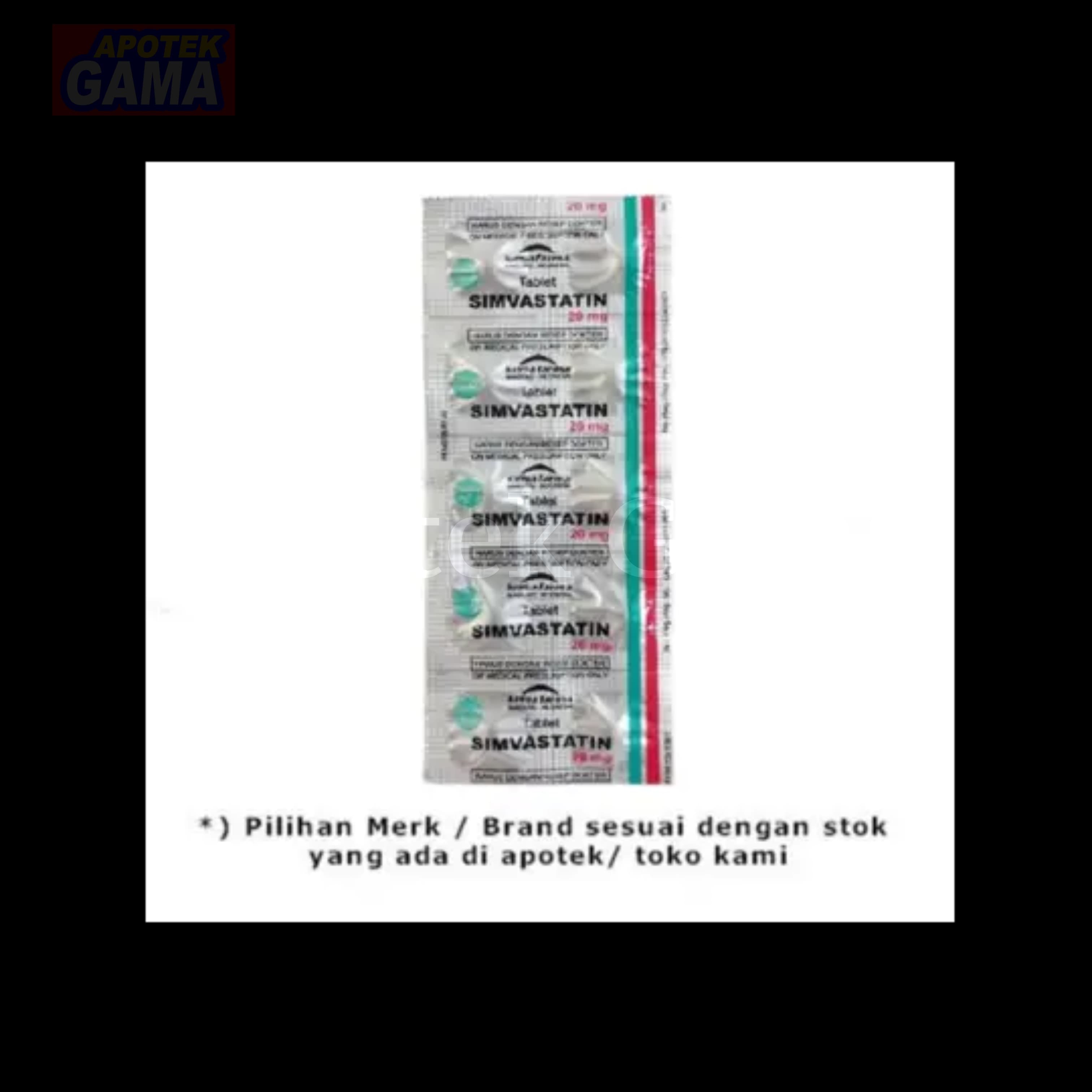 SIMVASTATIN TAB 20 (GEN)