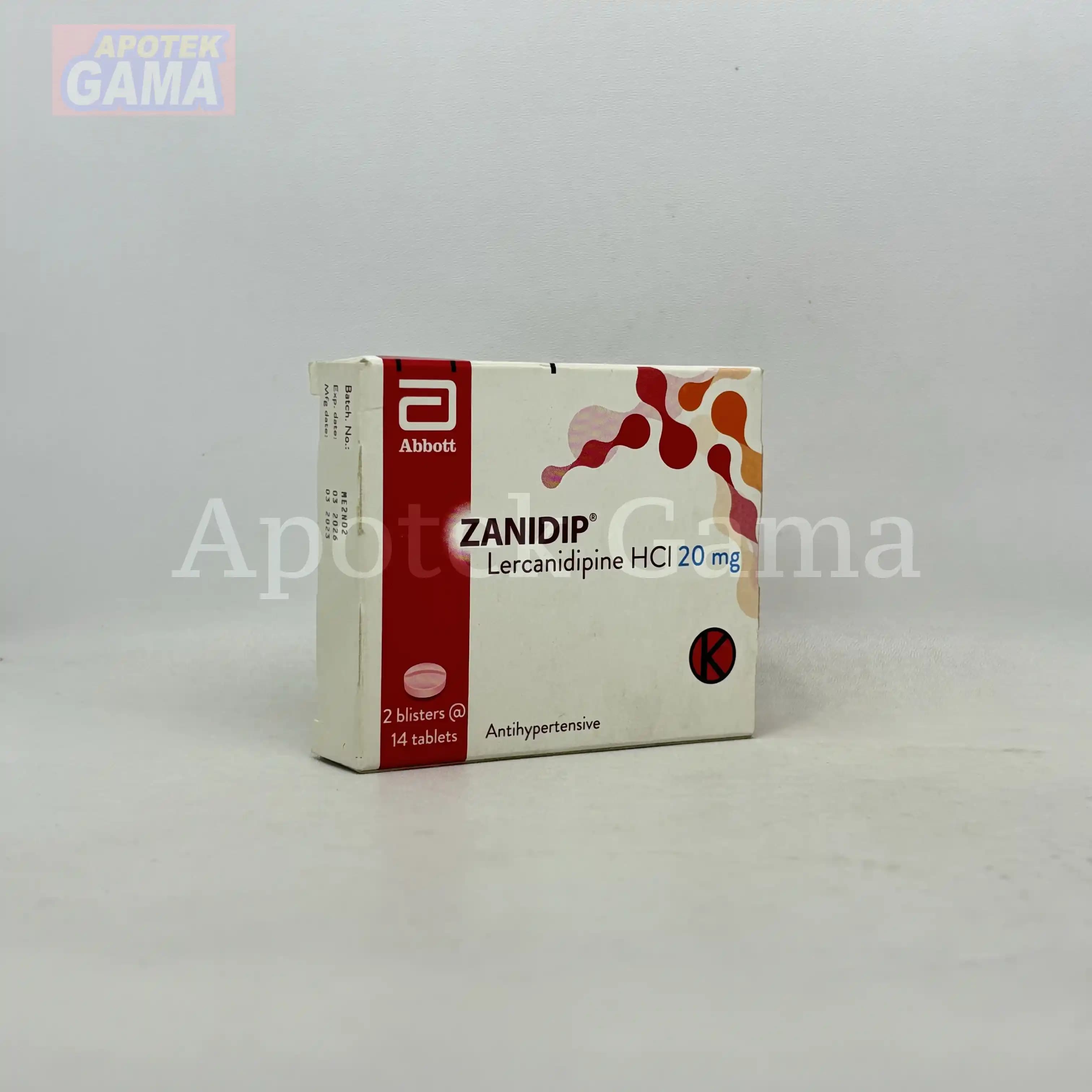 ZANIDIP 20MG TAB