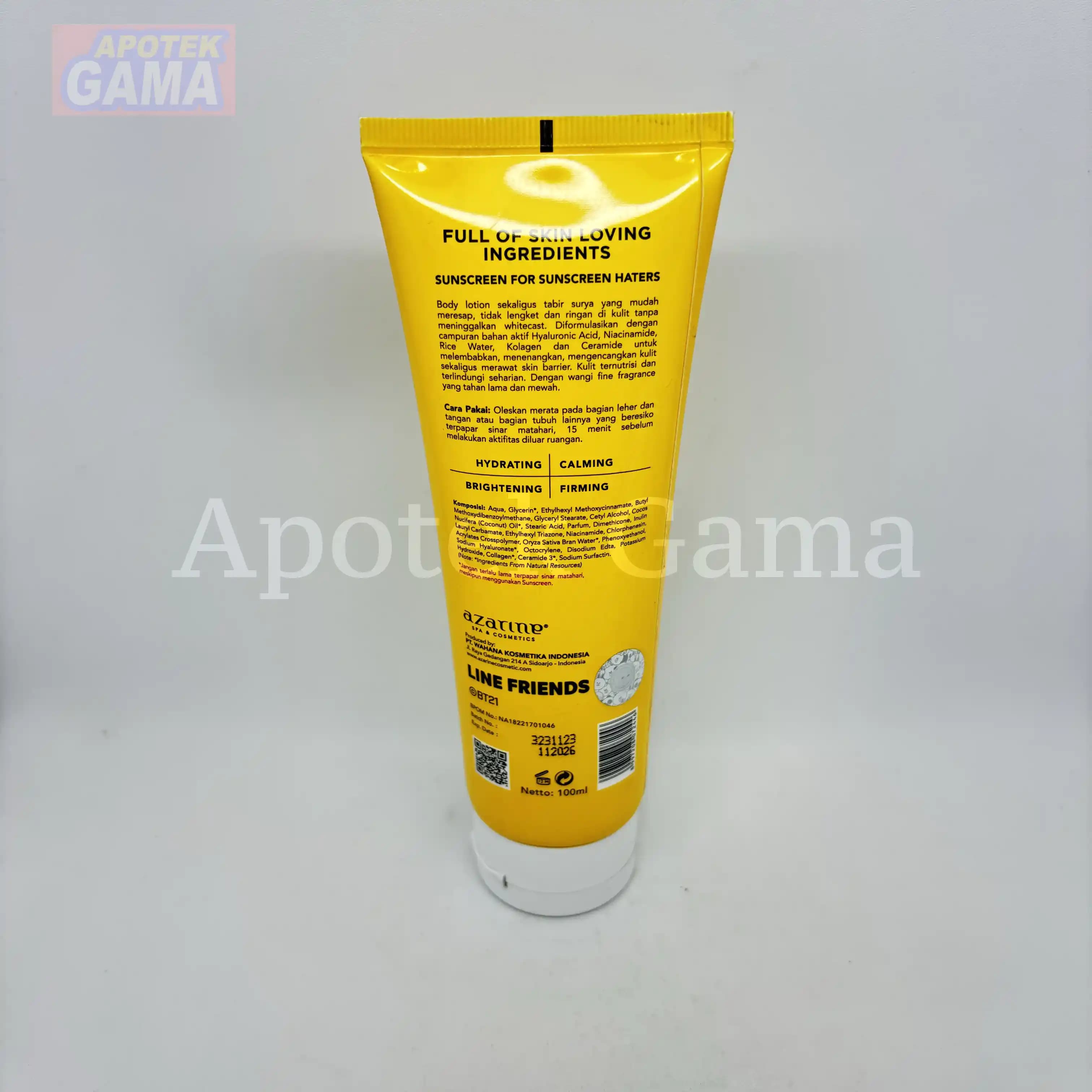 AZARINE BODYGUARD SERUM SUN O CLOCK SPF50 100ML 4