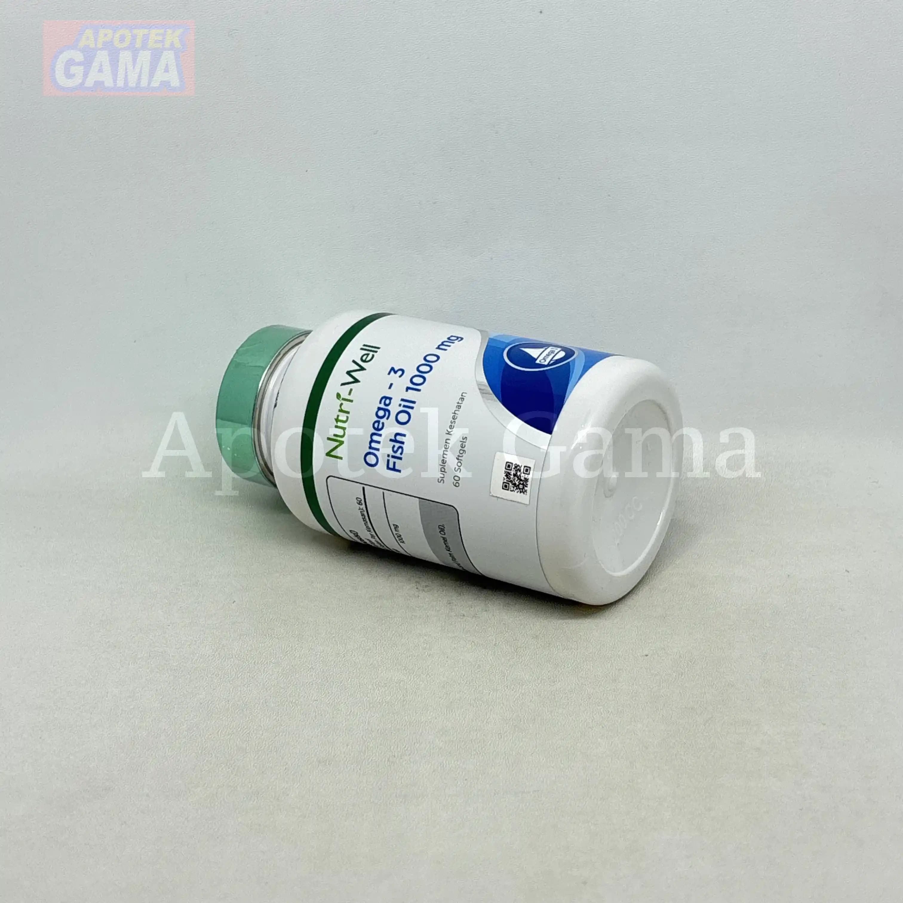 NUTRIWELL OMEGA 3 FISH OIL 60 SOFTGELS 5