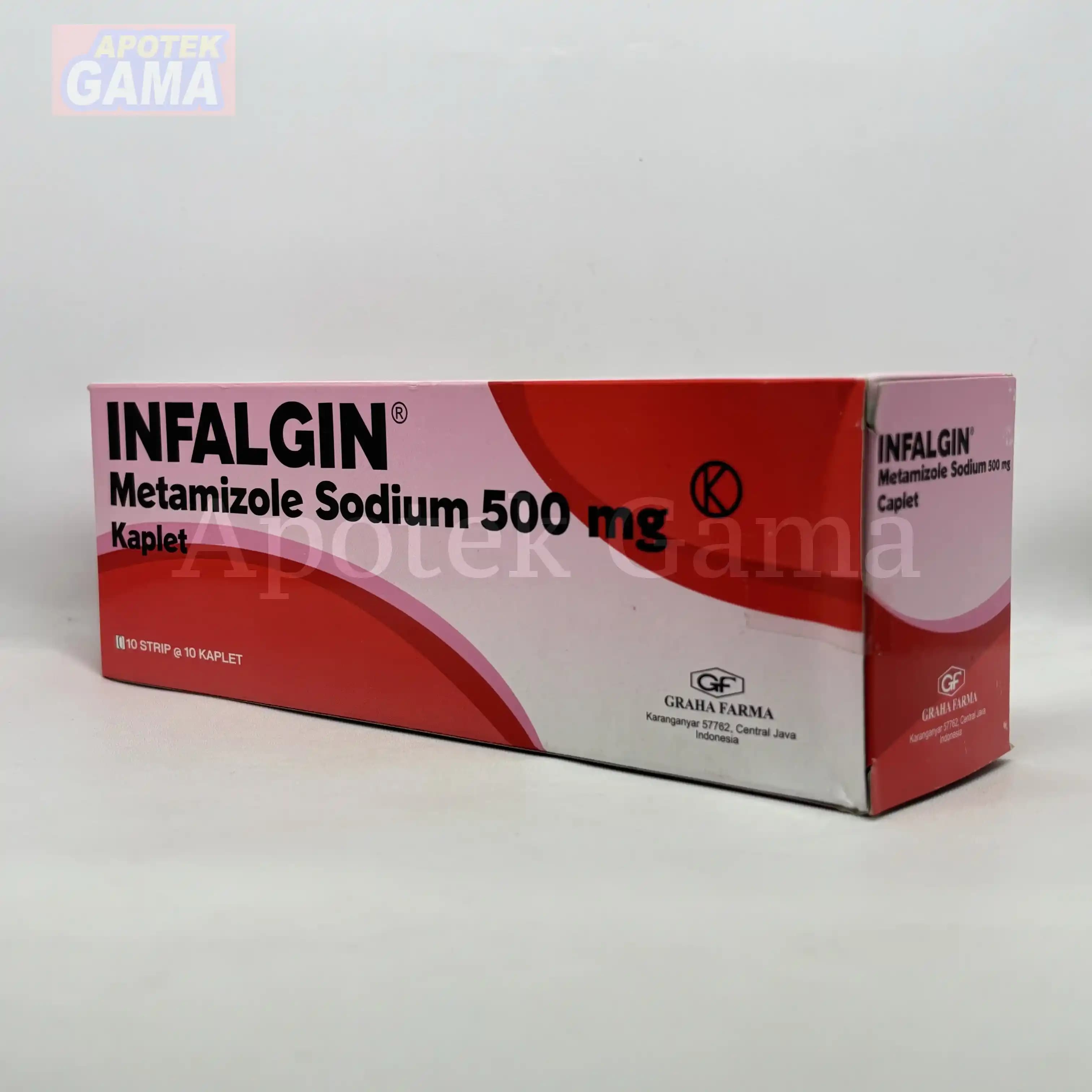 INFALGIN 500MG/100