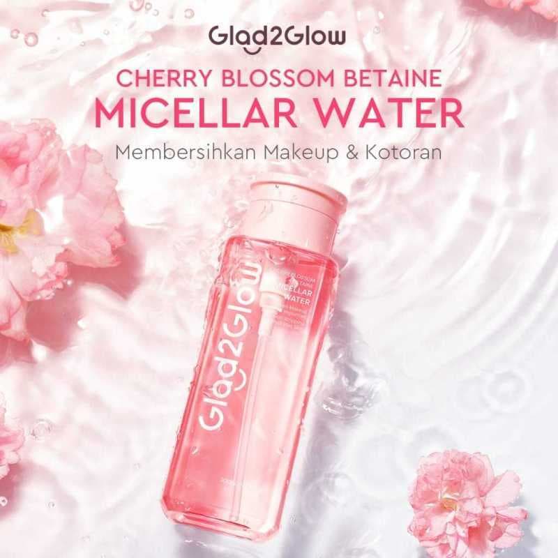 GLAD 2 GLOW CHERRY BLOSSOM MICELLAR WATER 130ML 5