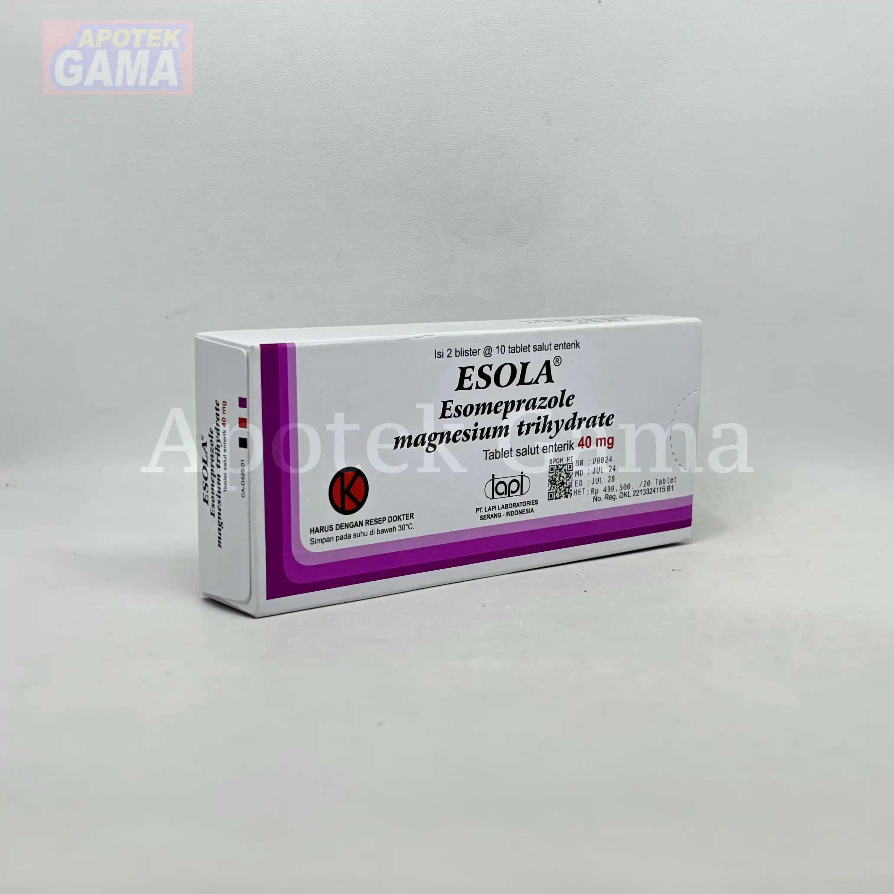 ESOLA TABLET 40 MG 2