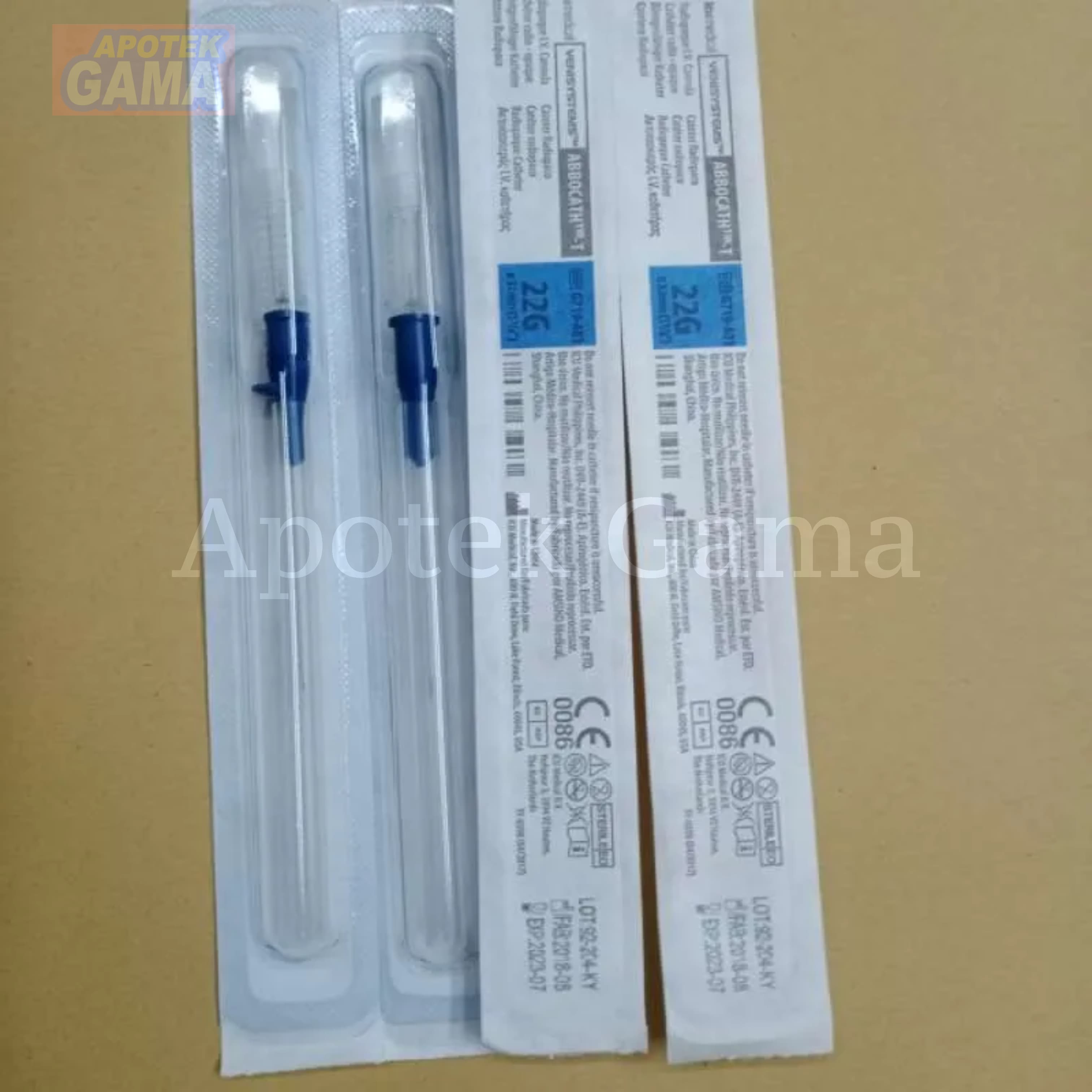 HEALTHCARE IV CATETER 22 G