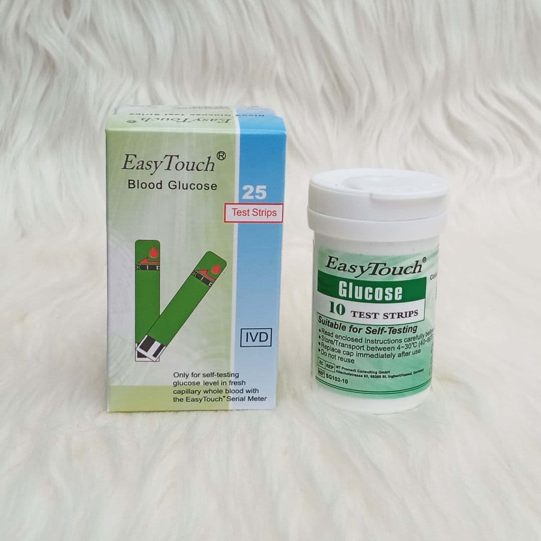 EASY TOUCH BLOOD GLUCOSE/25 2