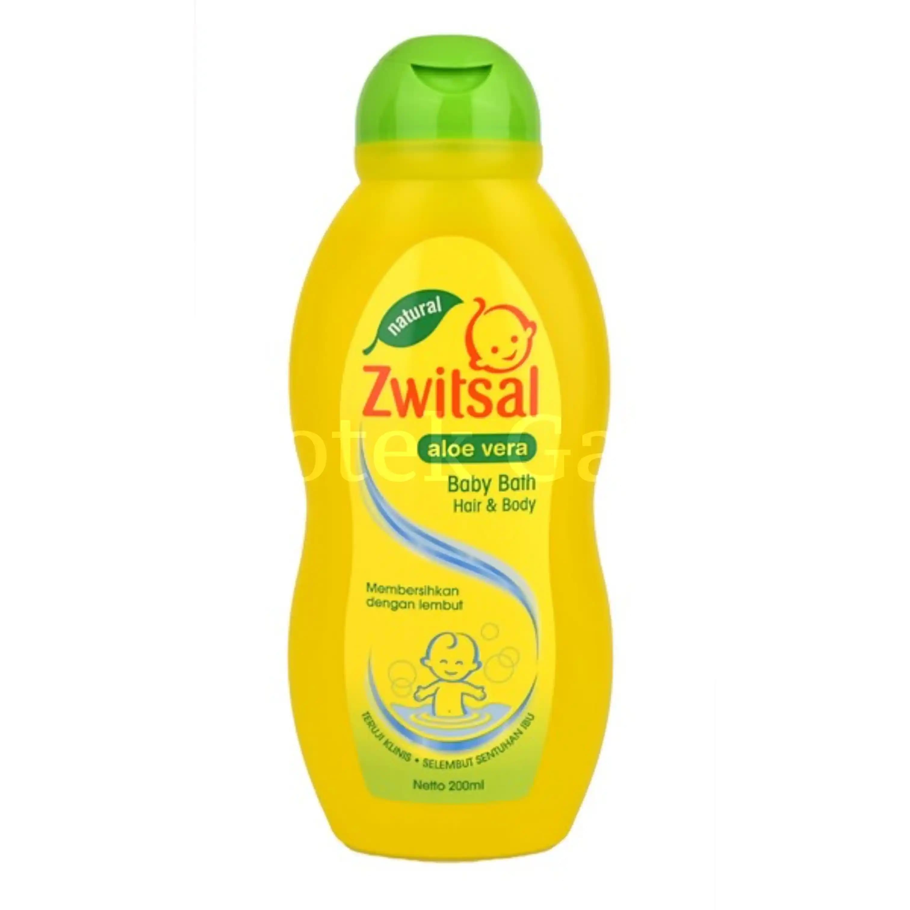 ZWITSAL HAIR & BODY BATH ALOE VERA 200 ML 2
