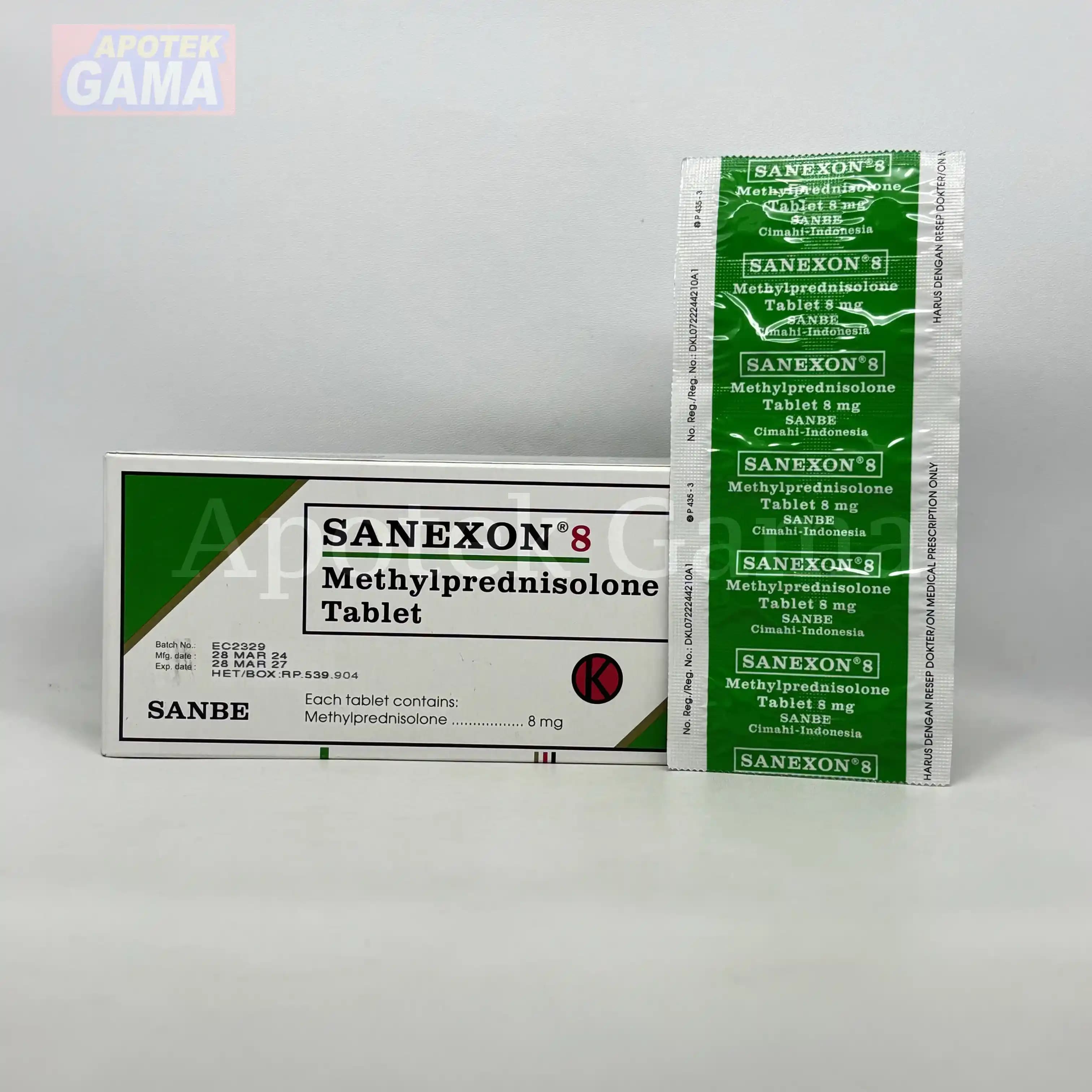SANEXON 8MG 4