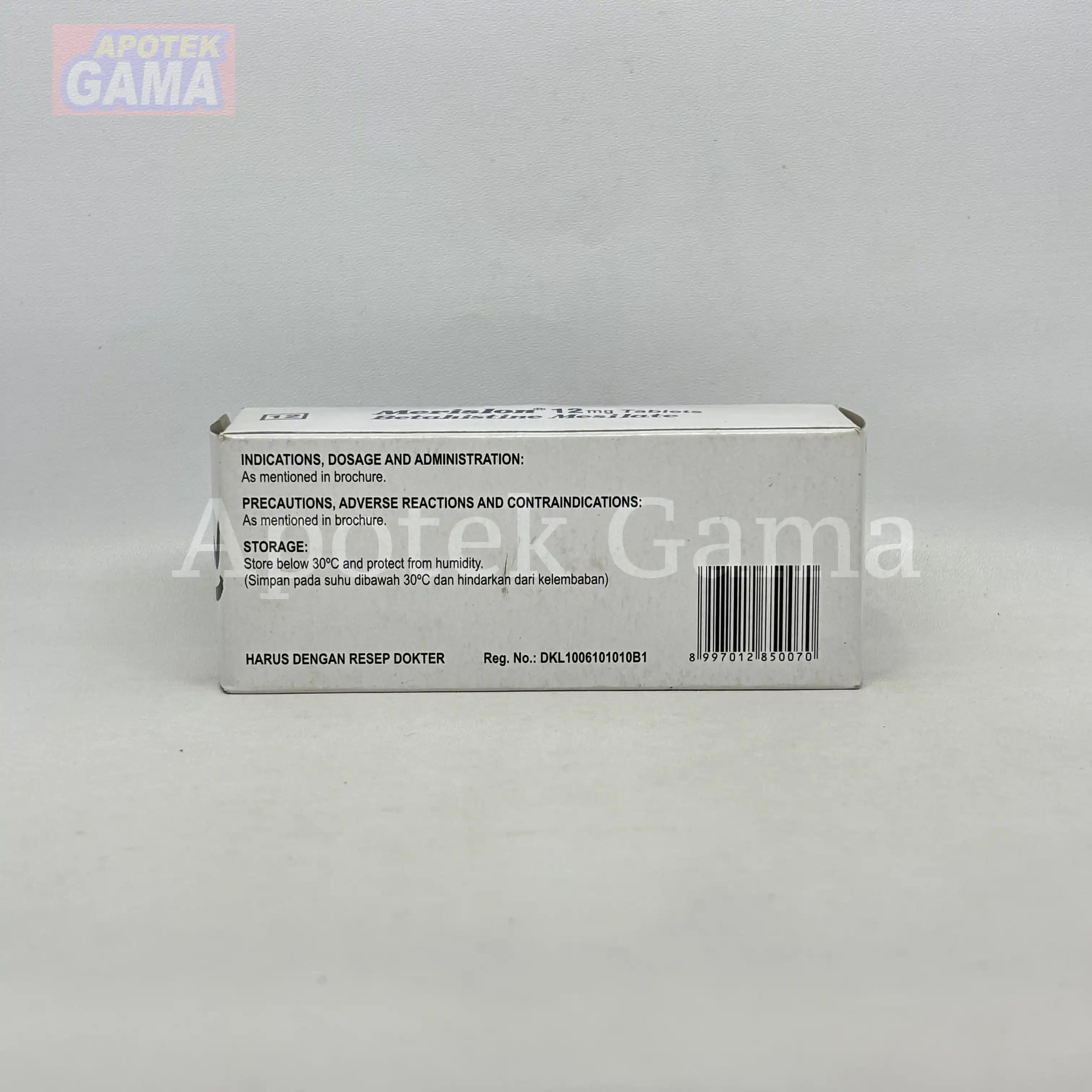 MERISLON 12MG 4