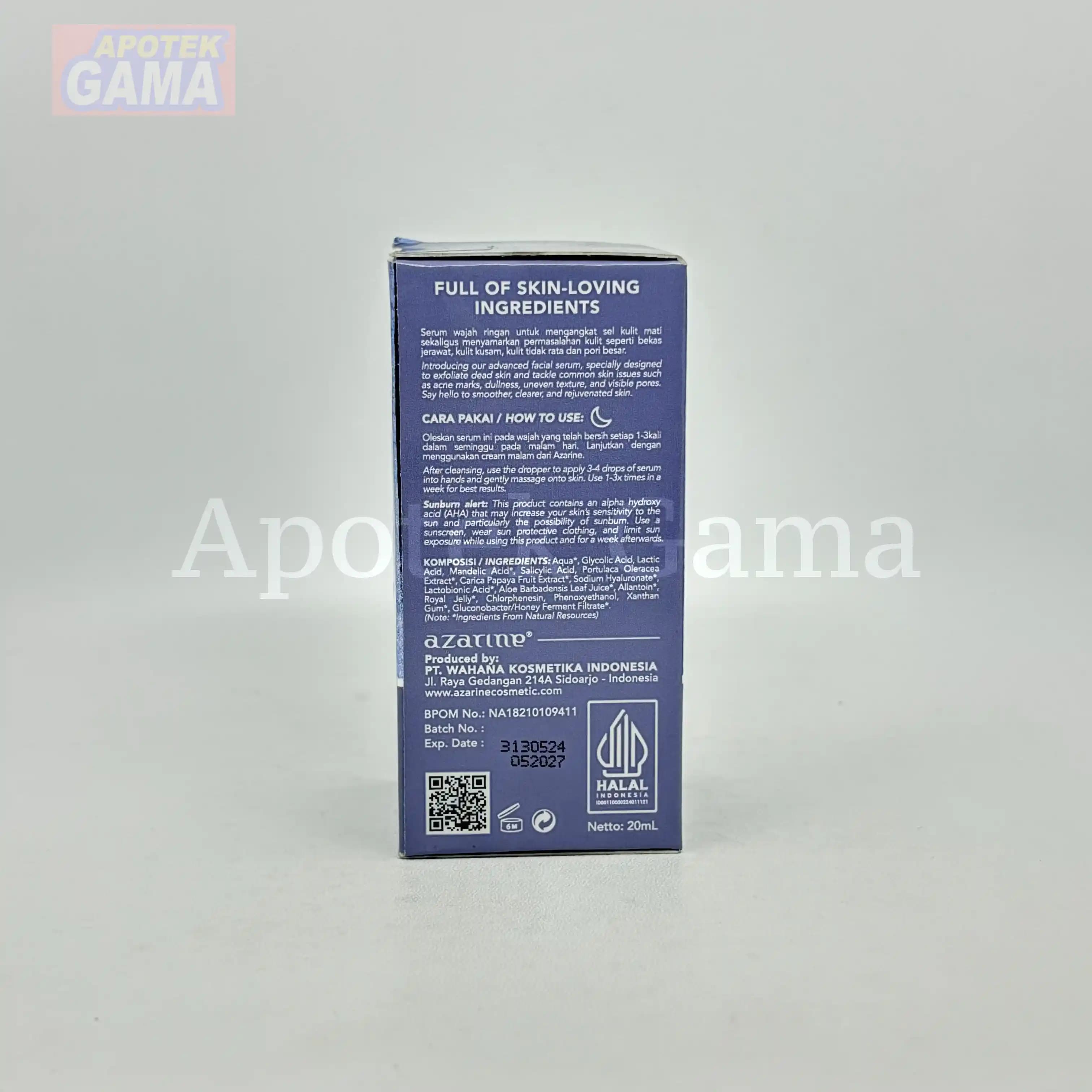 AZARINE AHA BHA PHA PEELING SERUM 20ML 5