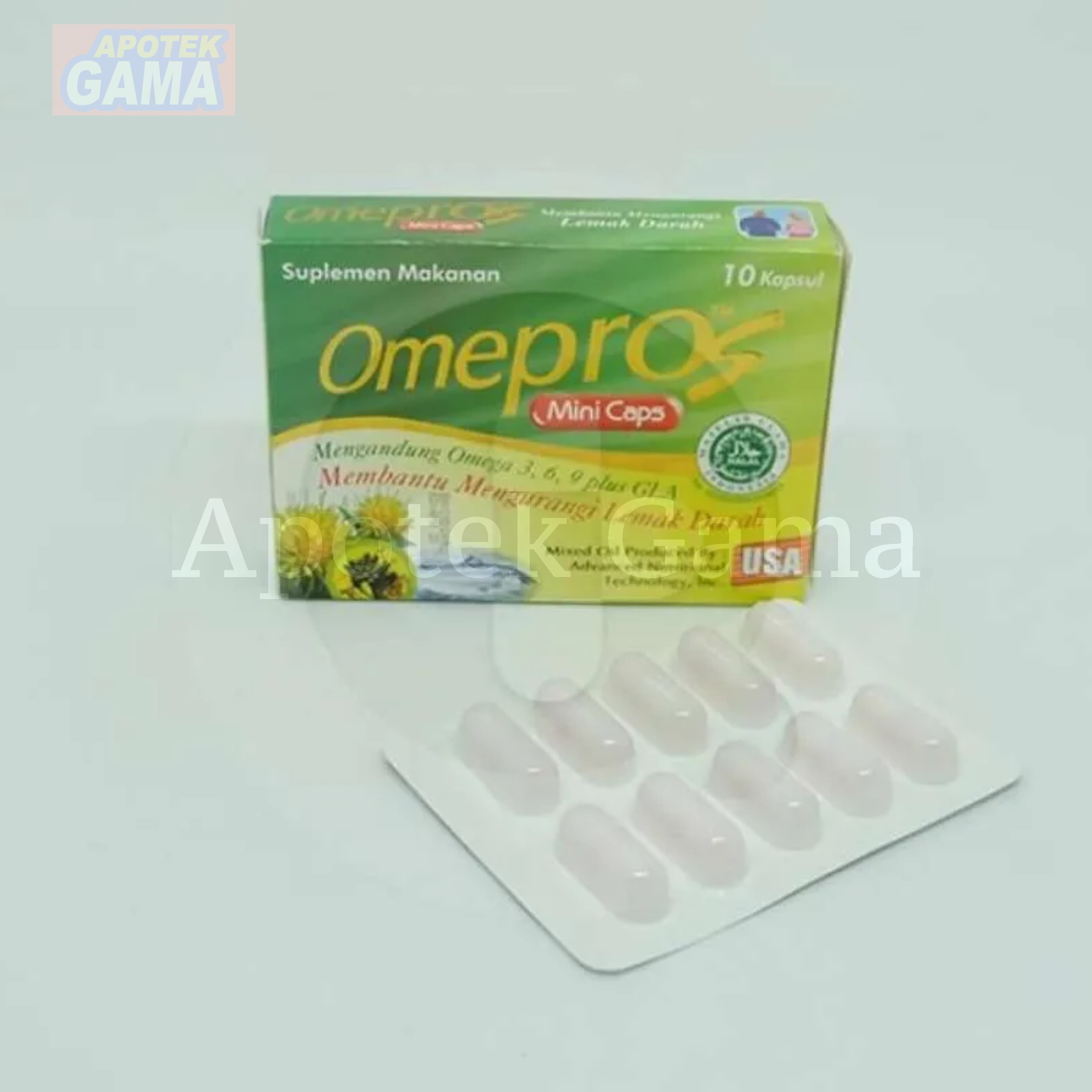 OMEPROS MINI CAP 10'S 2