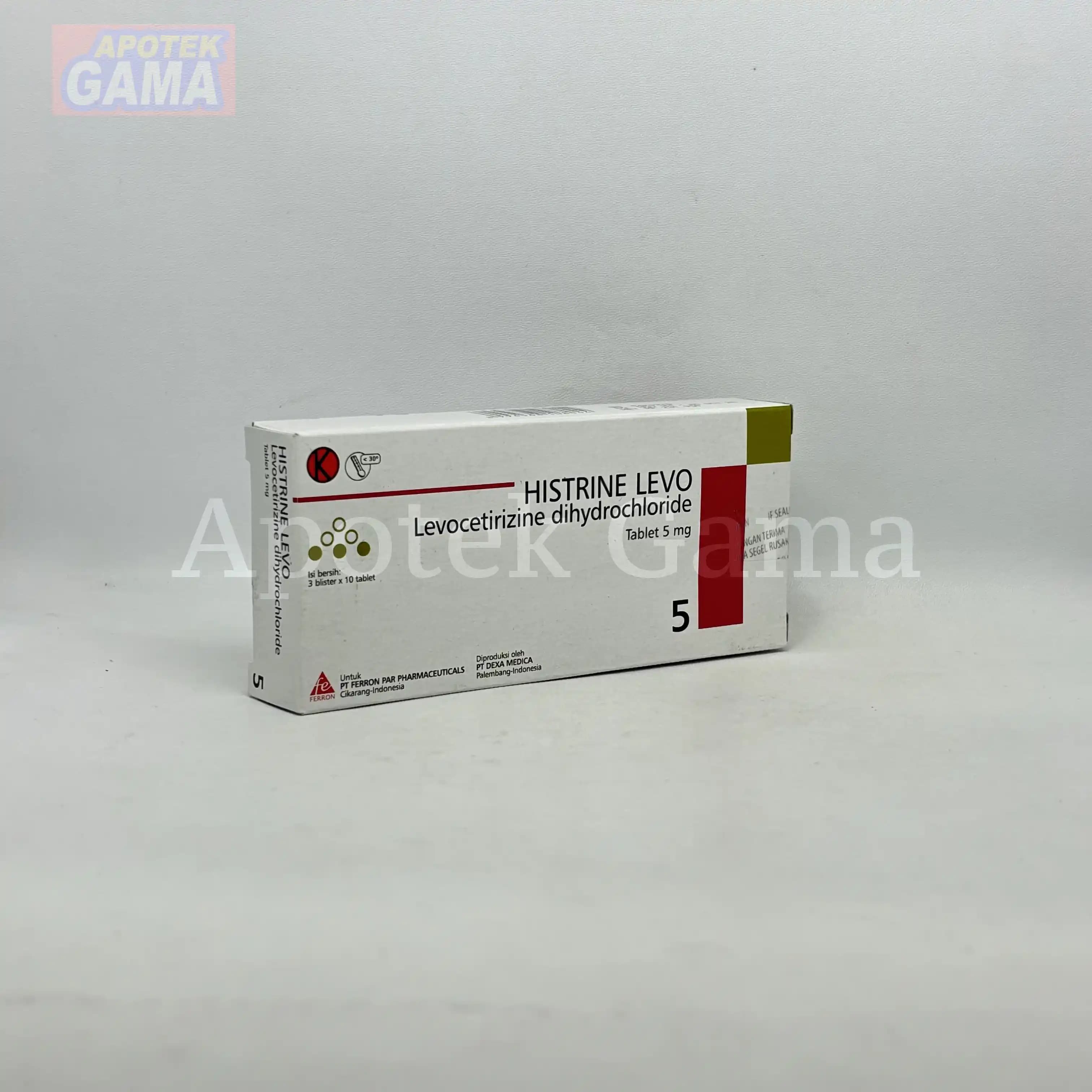 HISTRINE LEVO 5MG TAB 2