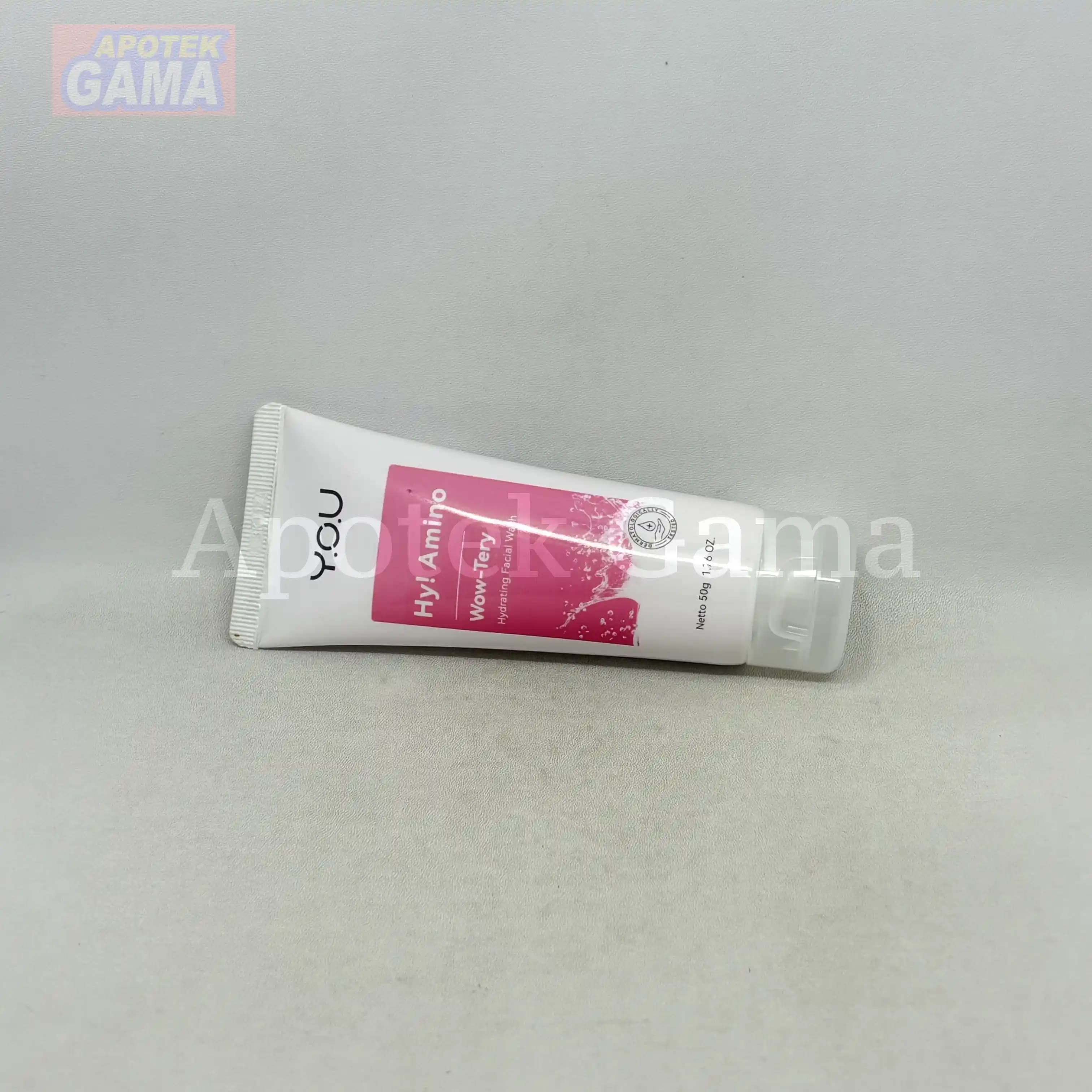 YOU HY AMINO WOW TERY FACIAL WASH 50 GR 2