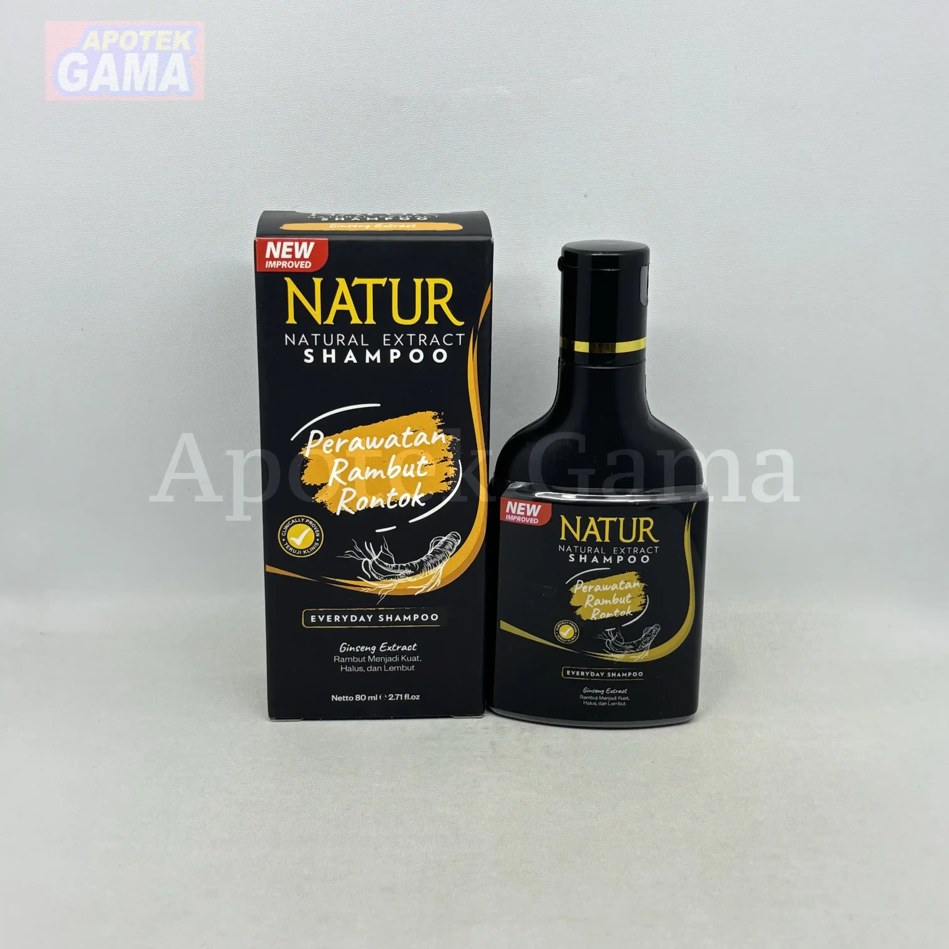 NATUR SHAMPOO GINGSENG 80 ML 2