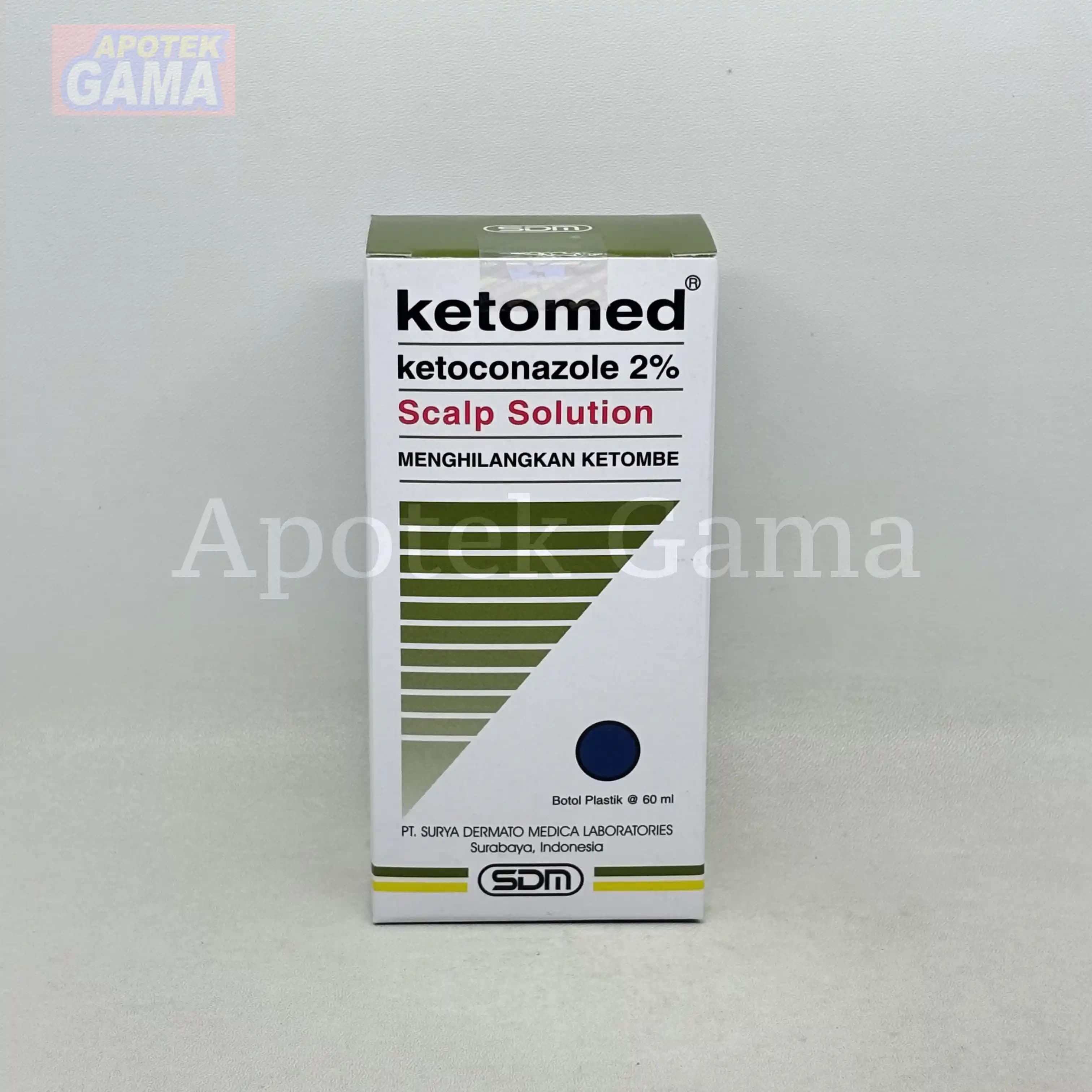 KETOMED SCALP SOLUTION 60ML 2