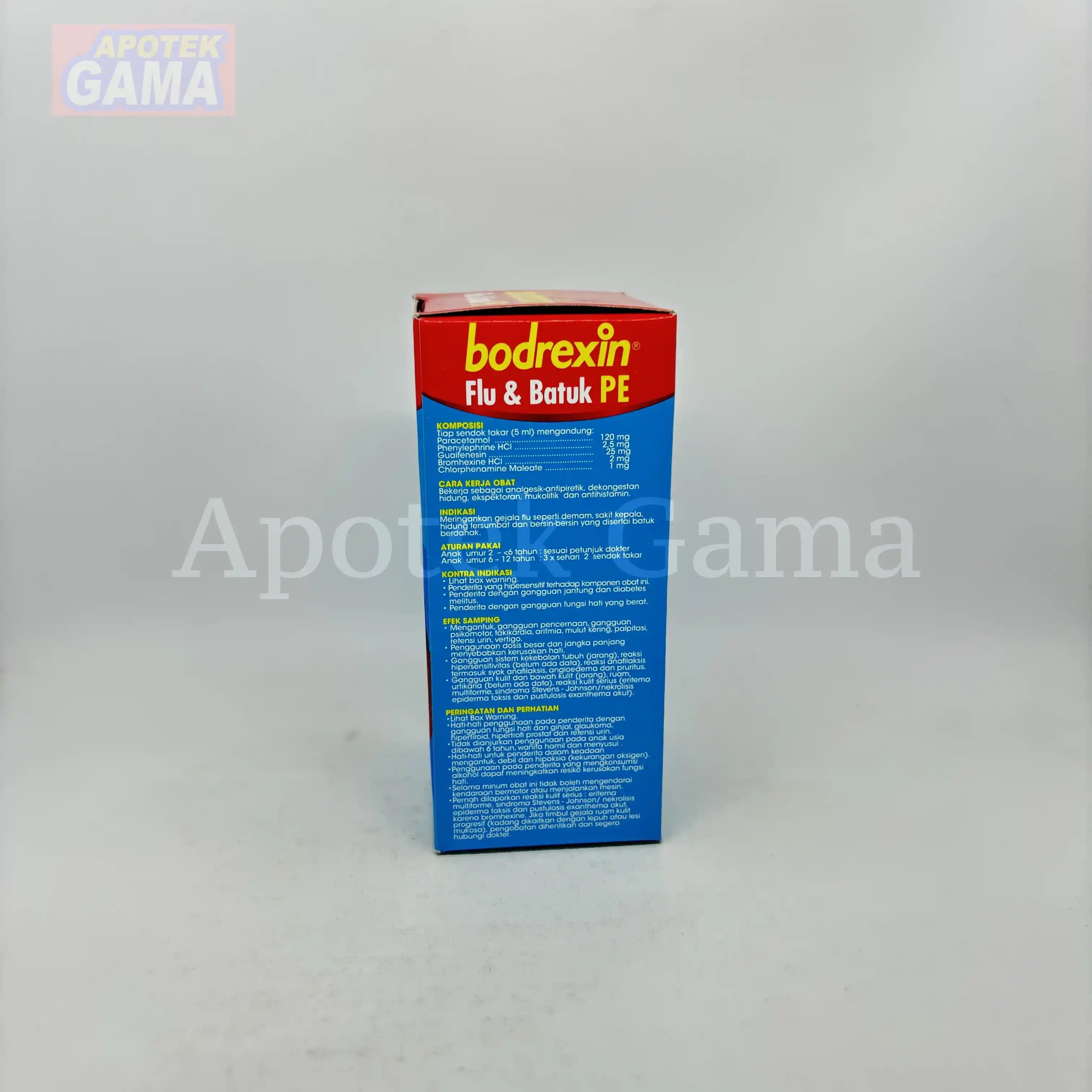 BODREXIN FLU & BATUK PE SYR 56 ML 5
