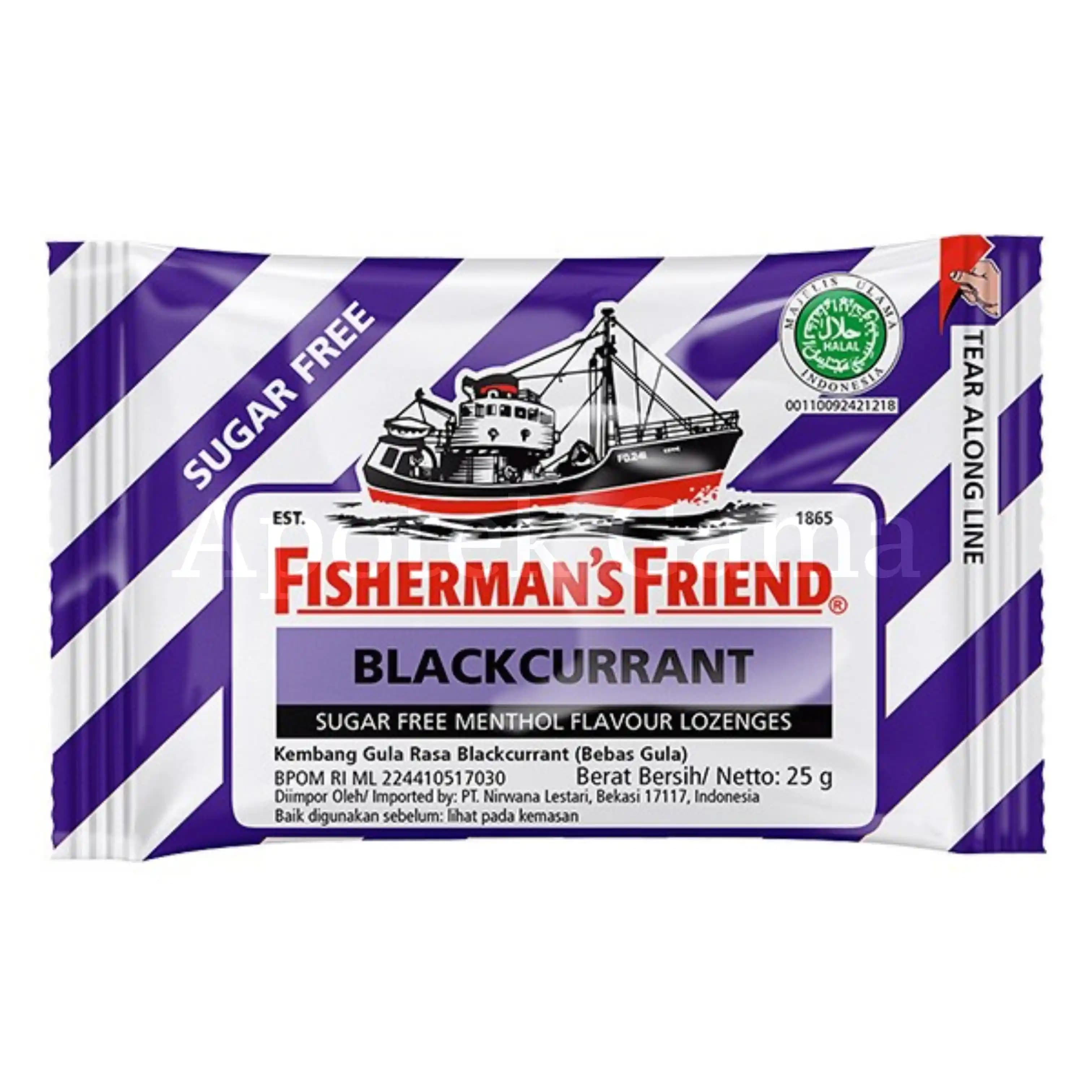 FISHERMAN'S BLACKCURRANT 25G