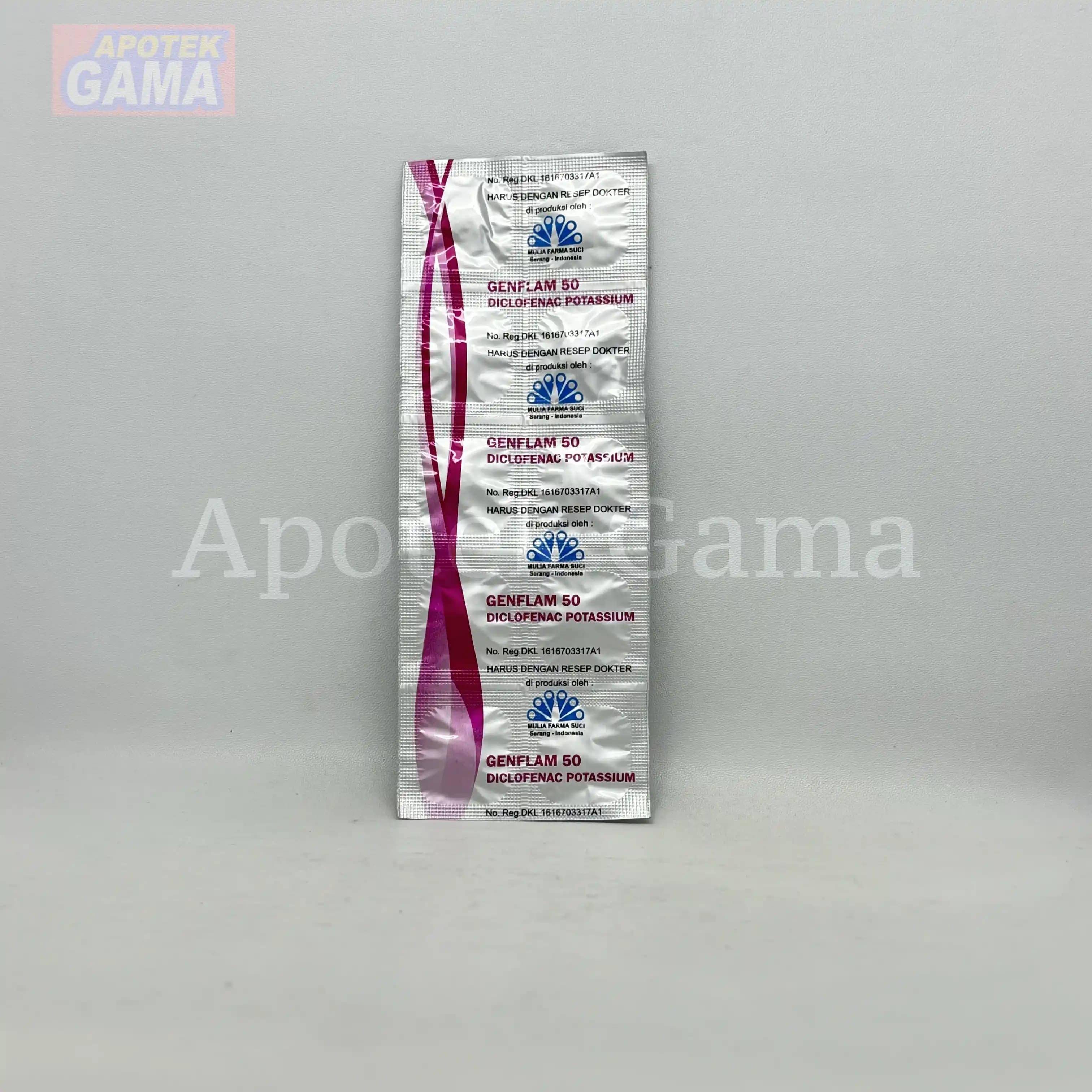 GENFLAM 50 MG 3
