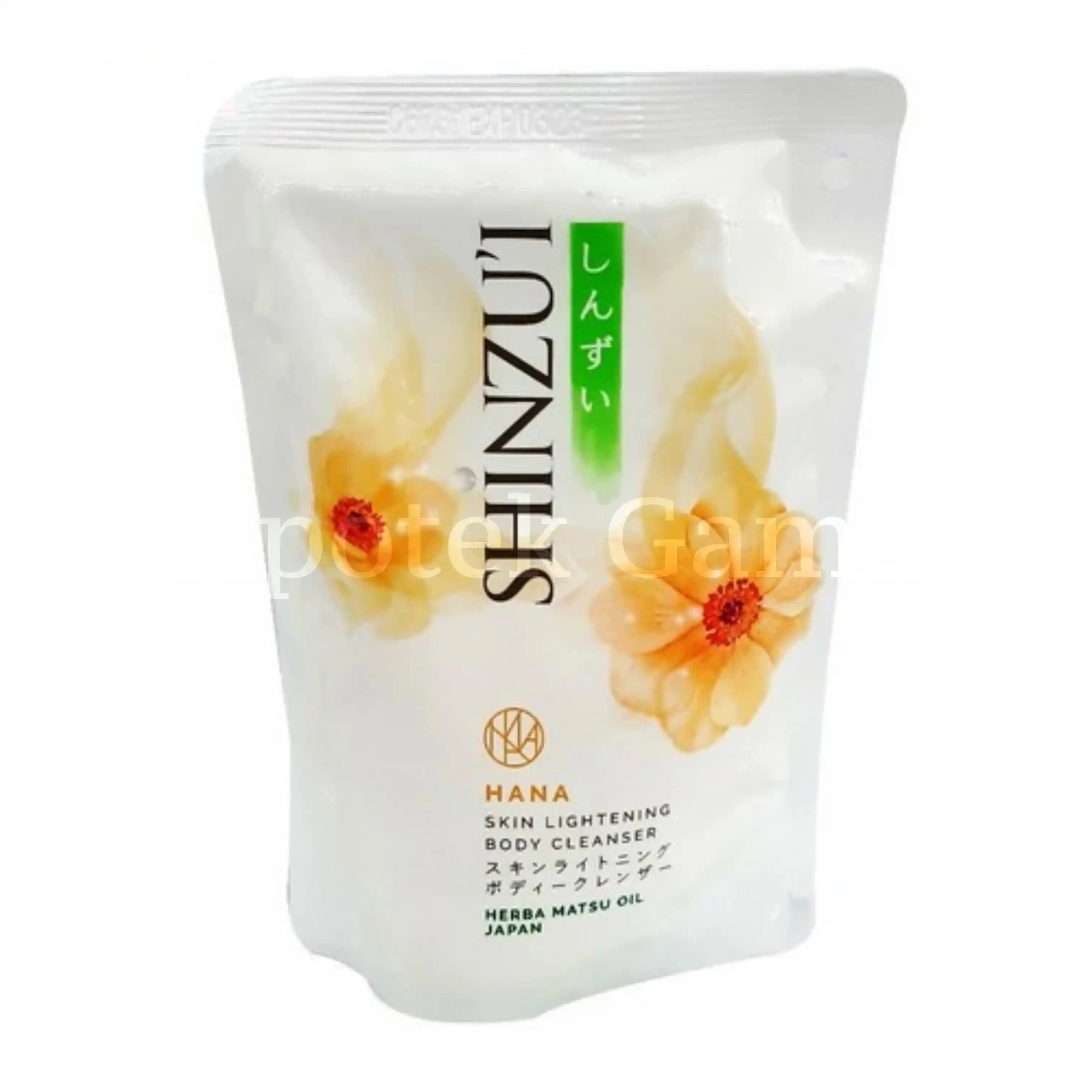 SHINZUI BODY CLEANSER HANA REFIL 420ML