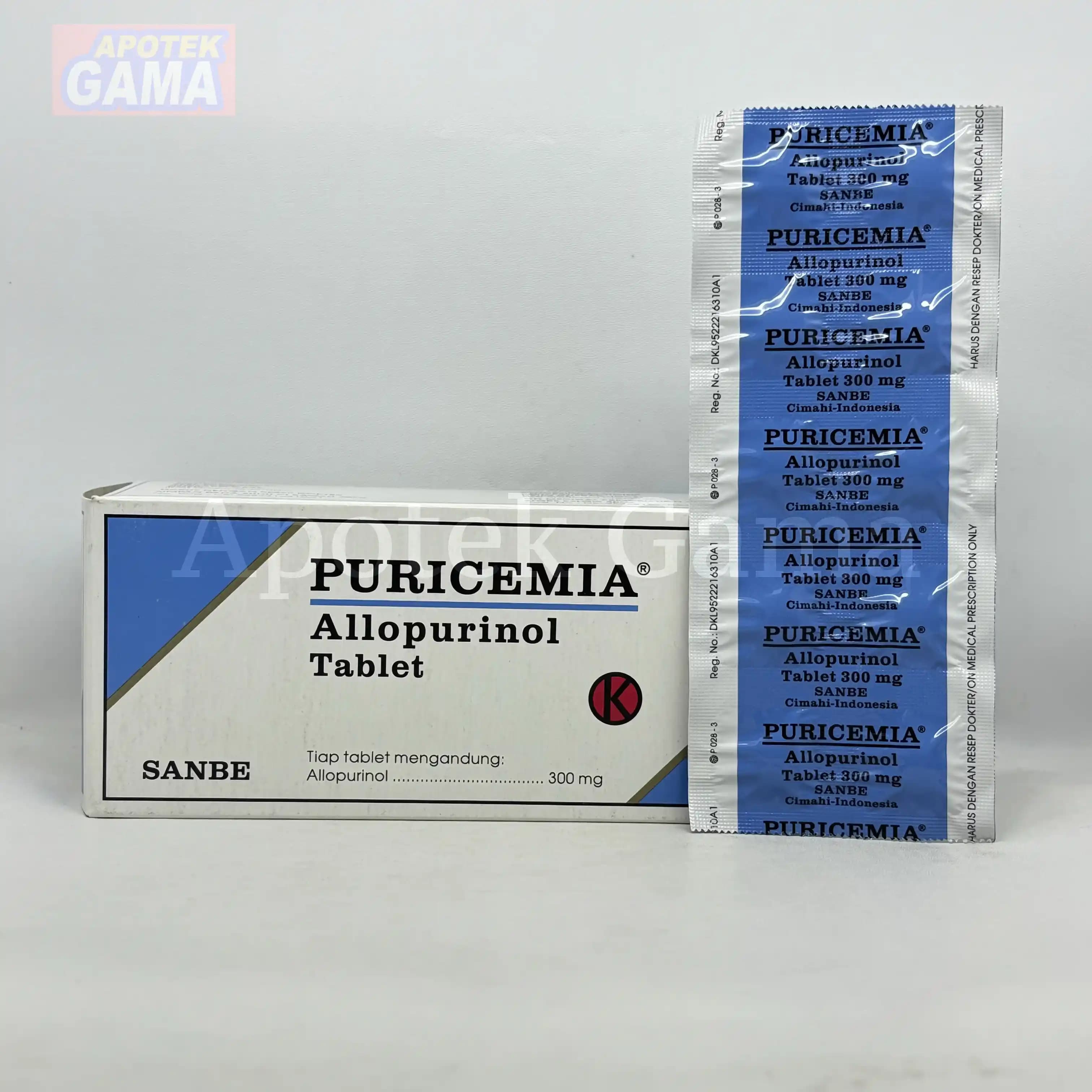 PURICEMIA 300MG TAB 2