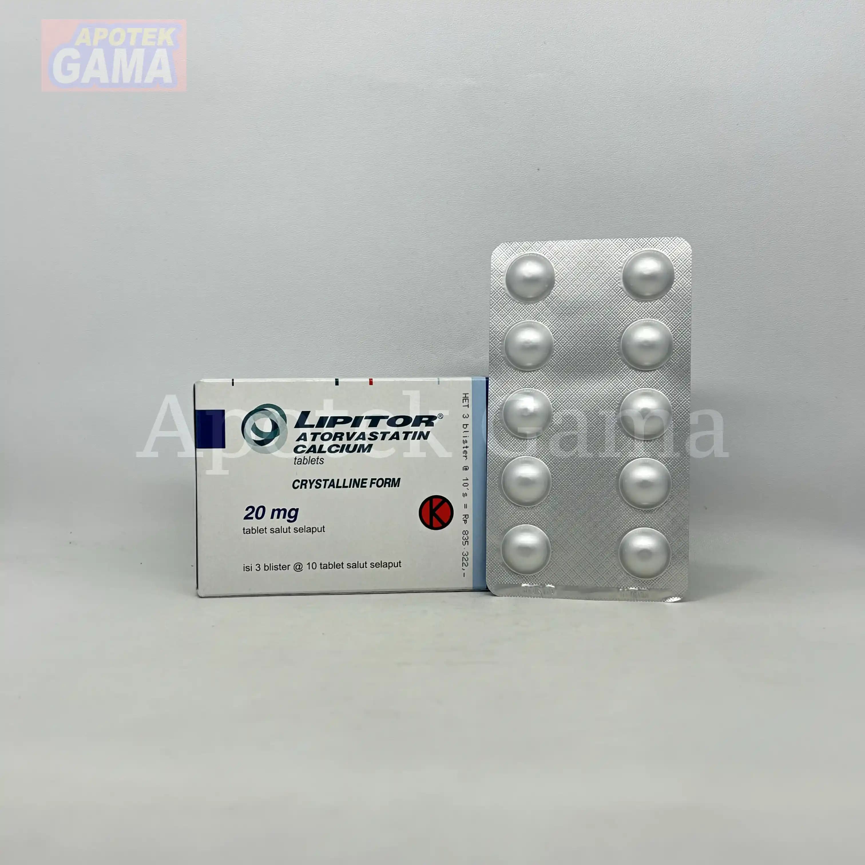 LIPITOR 20 MG/30 TAB 3