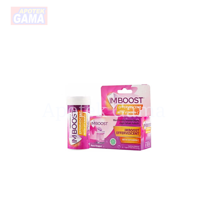 IMBOOST EFFERVESCENT VITAMIN C ANGGUR BOTOL