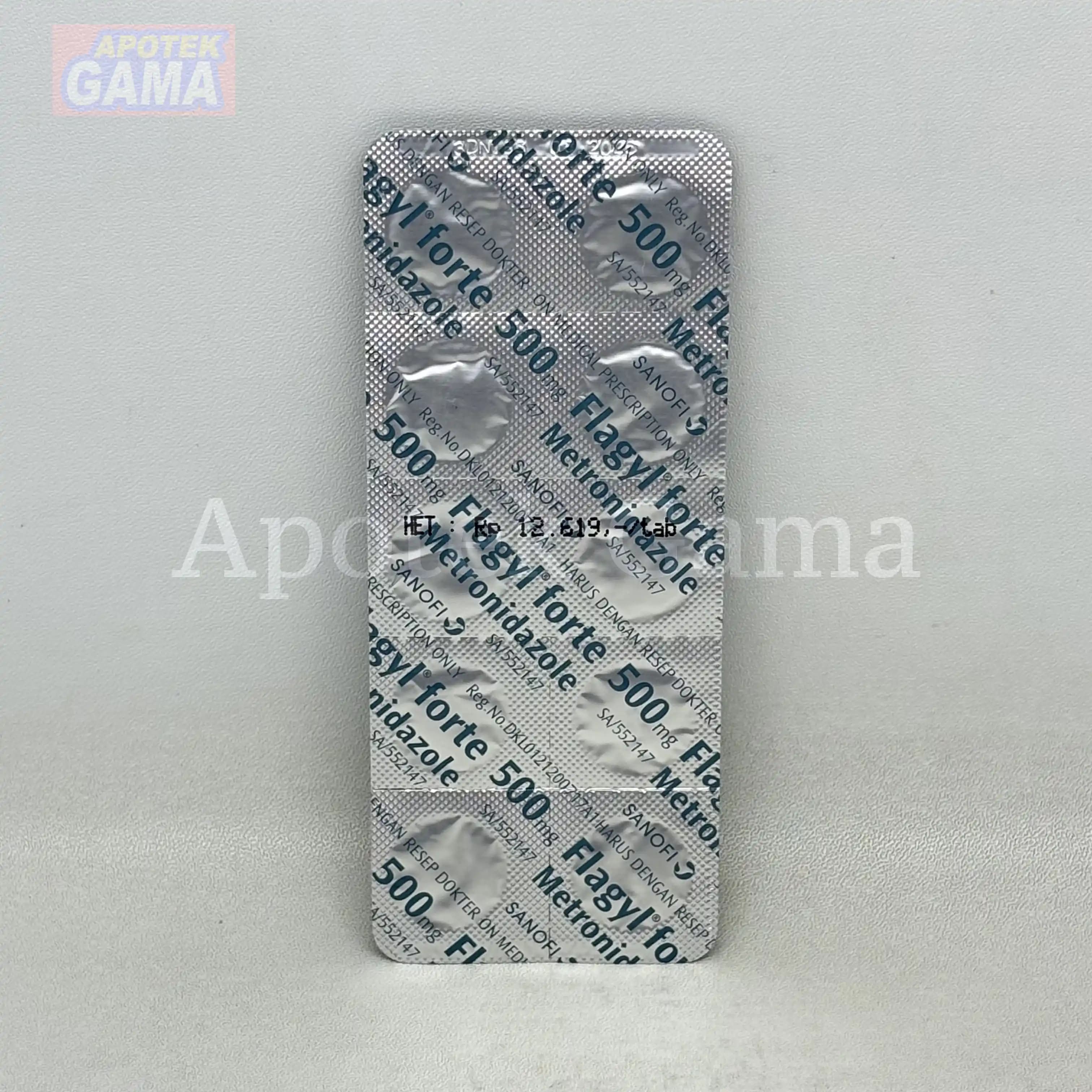 FLAGYL FORTE TAB 500