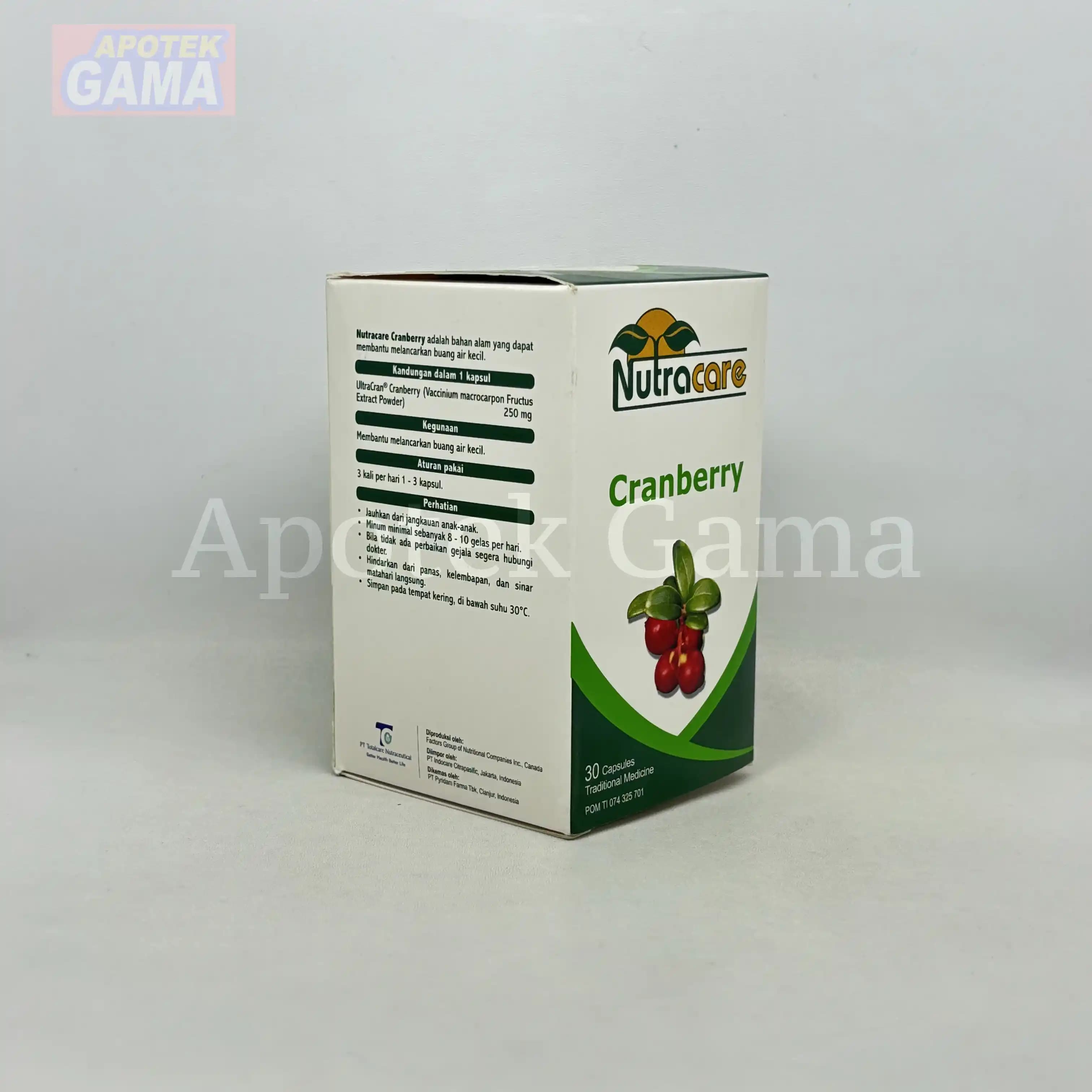 NUTRACARE CRANBERRY 30S