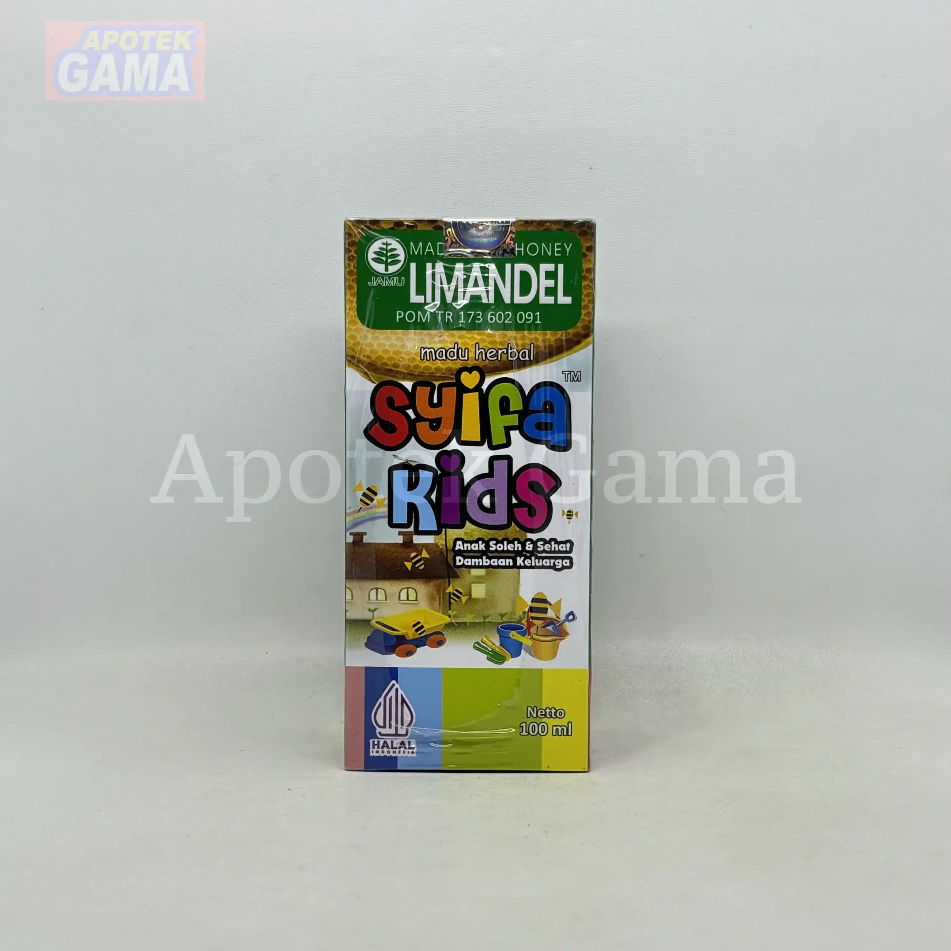 MADU HERBAL SYIFA KIDS LIMANDEL 100 ML 5
