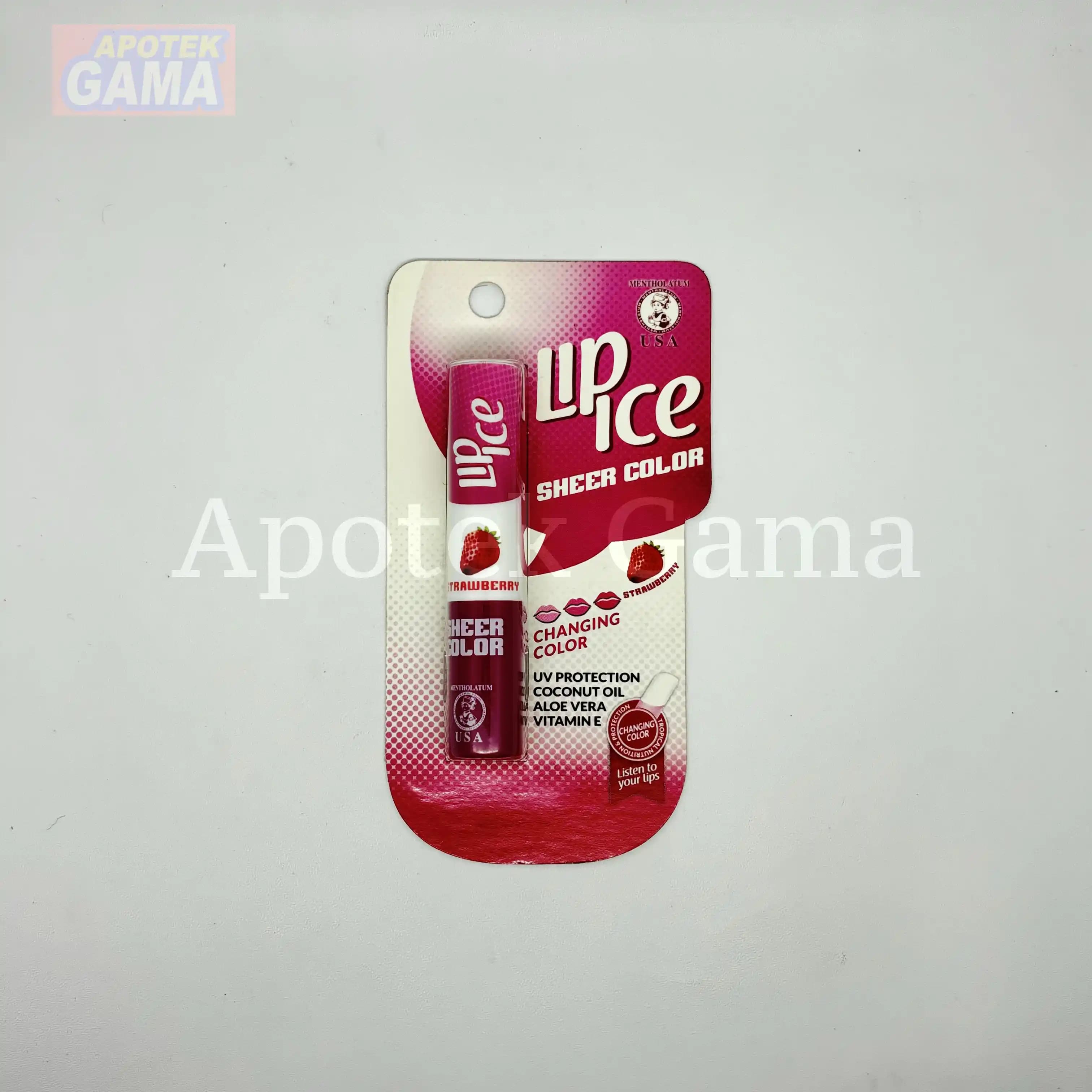 ACNES LIP ICE SHEER COLOR STRAWBERRY