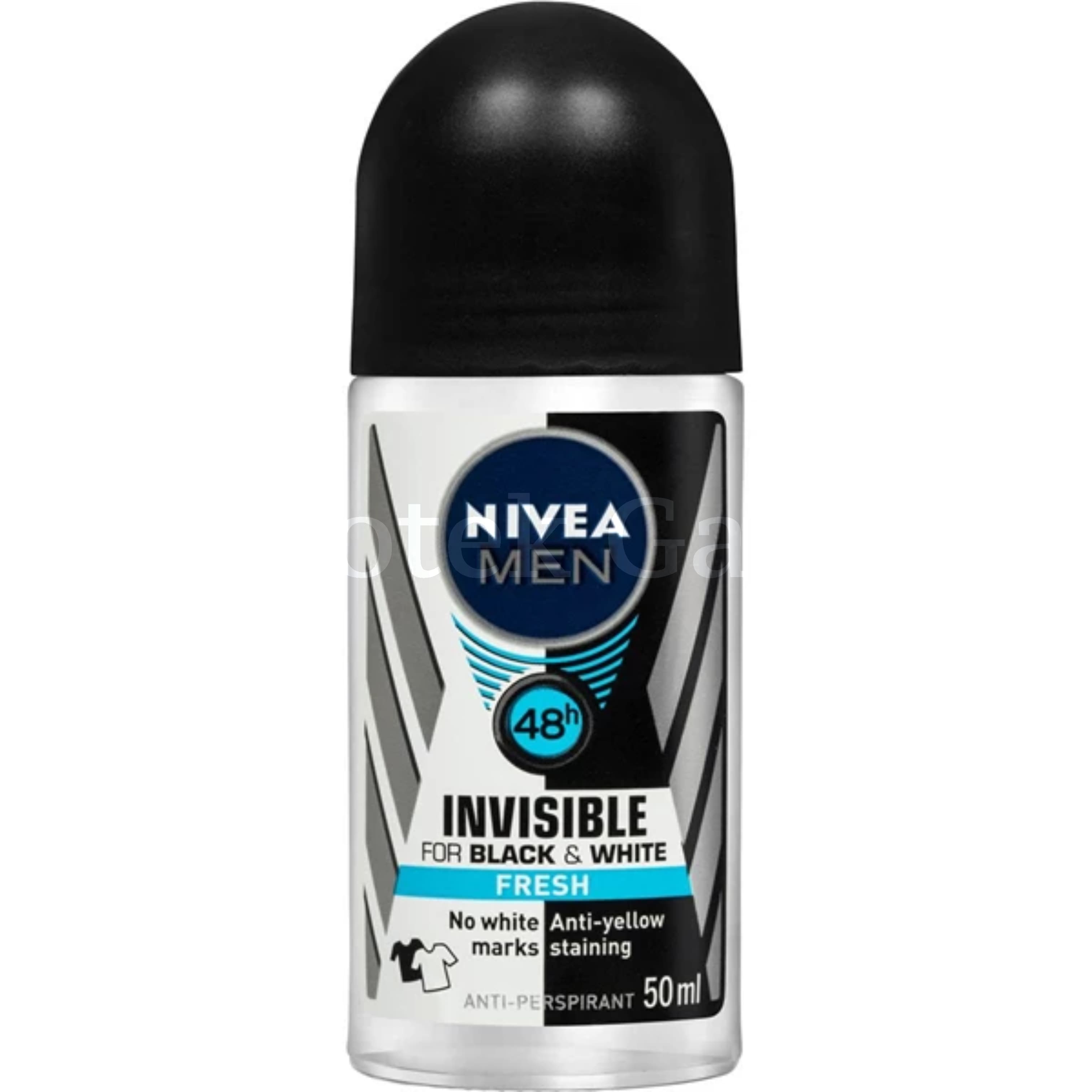 NIVEA DEODORANT INV BLACK&WHITE PWR 50ML 2
