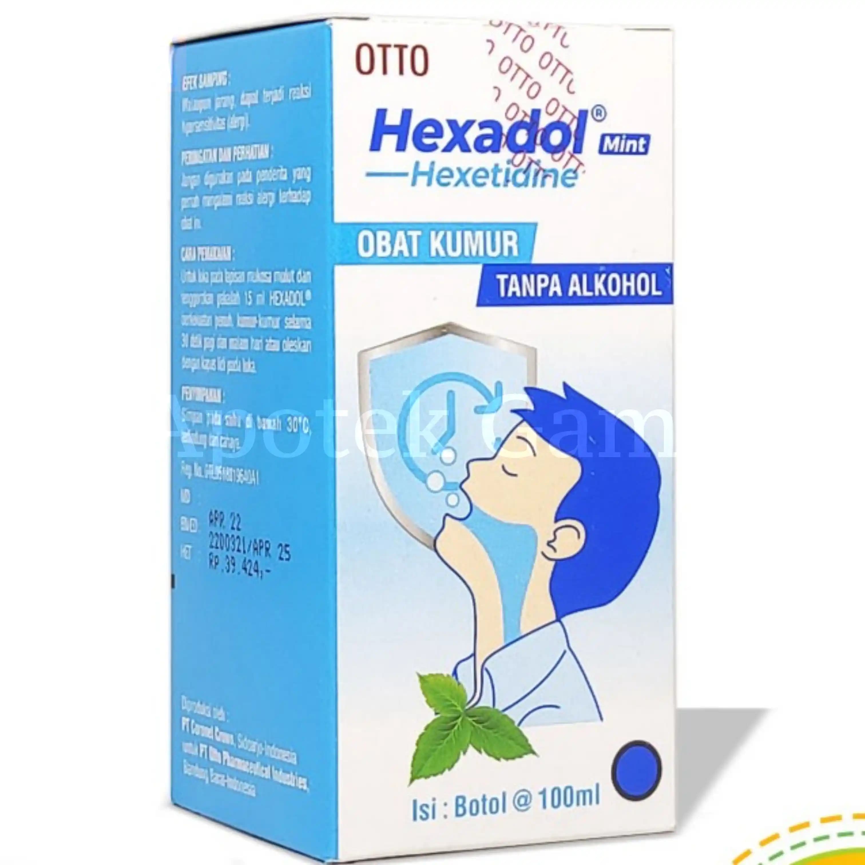 HEXADOL MINT 100 ML 2