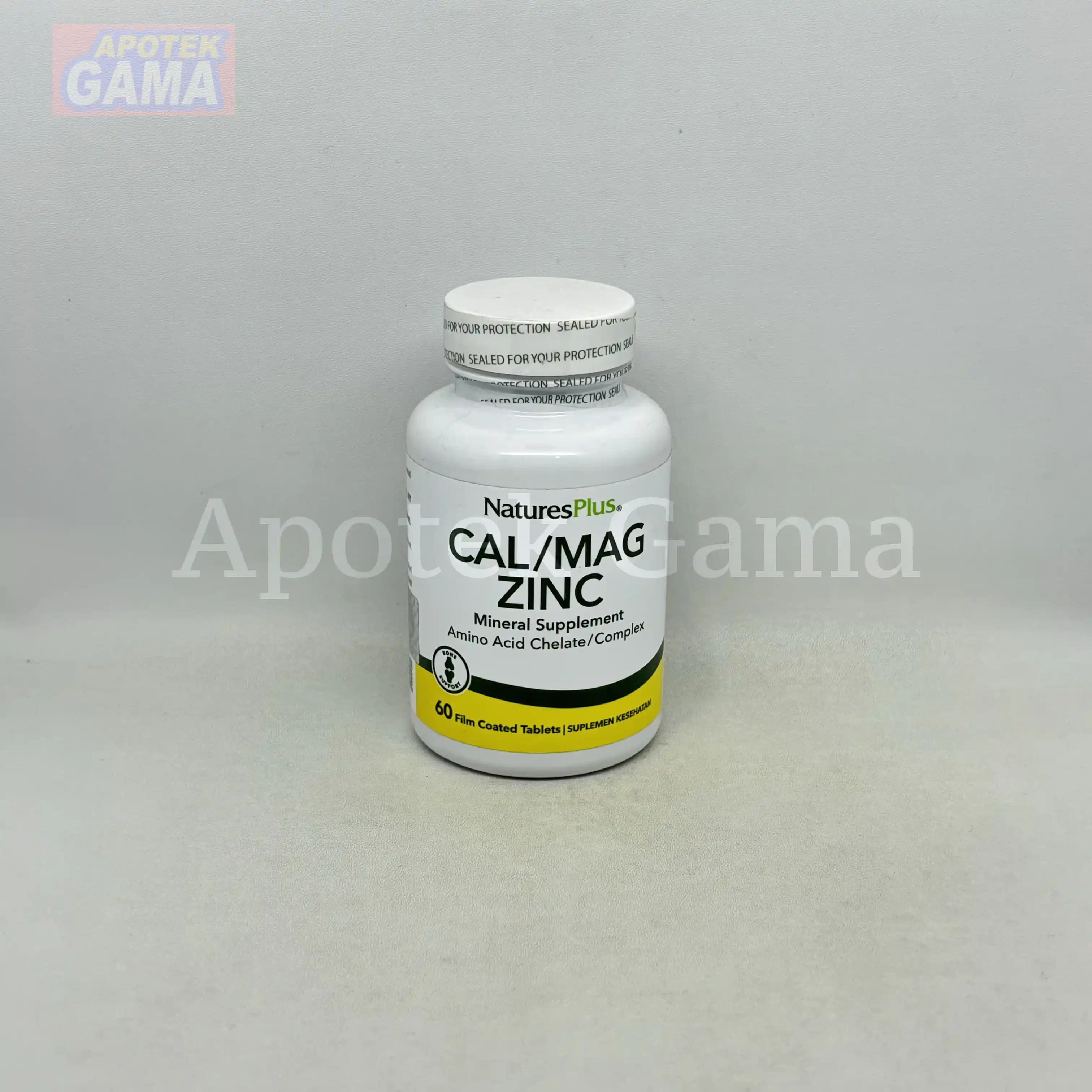 NATURES PLUS CAL/MAG/ZINC 60S 3