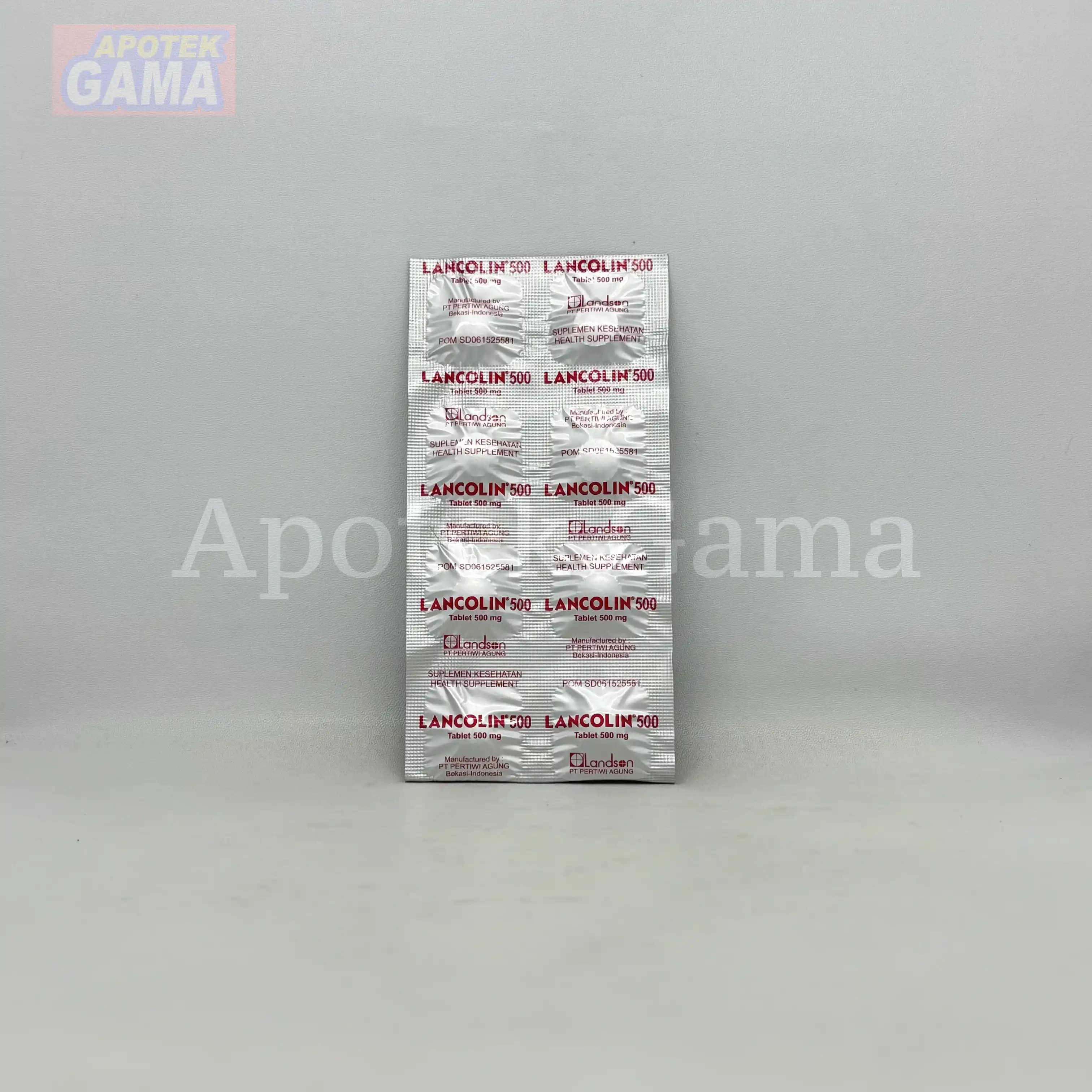 LANCOLIN TAB 500 2
