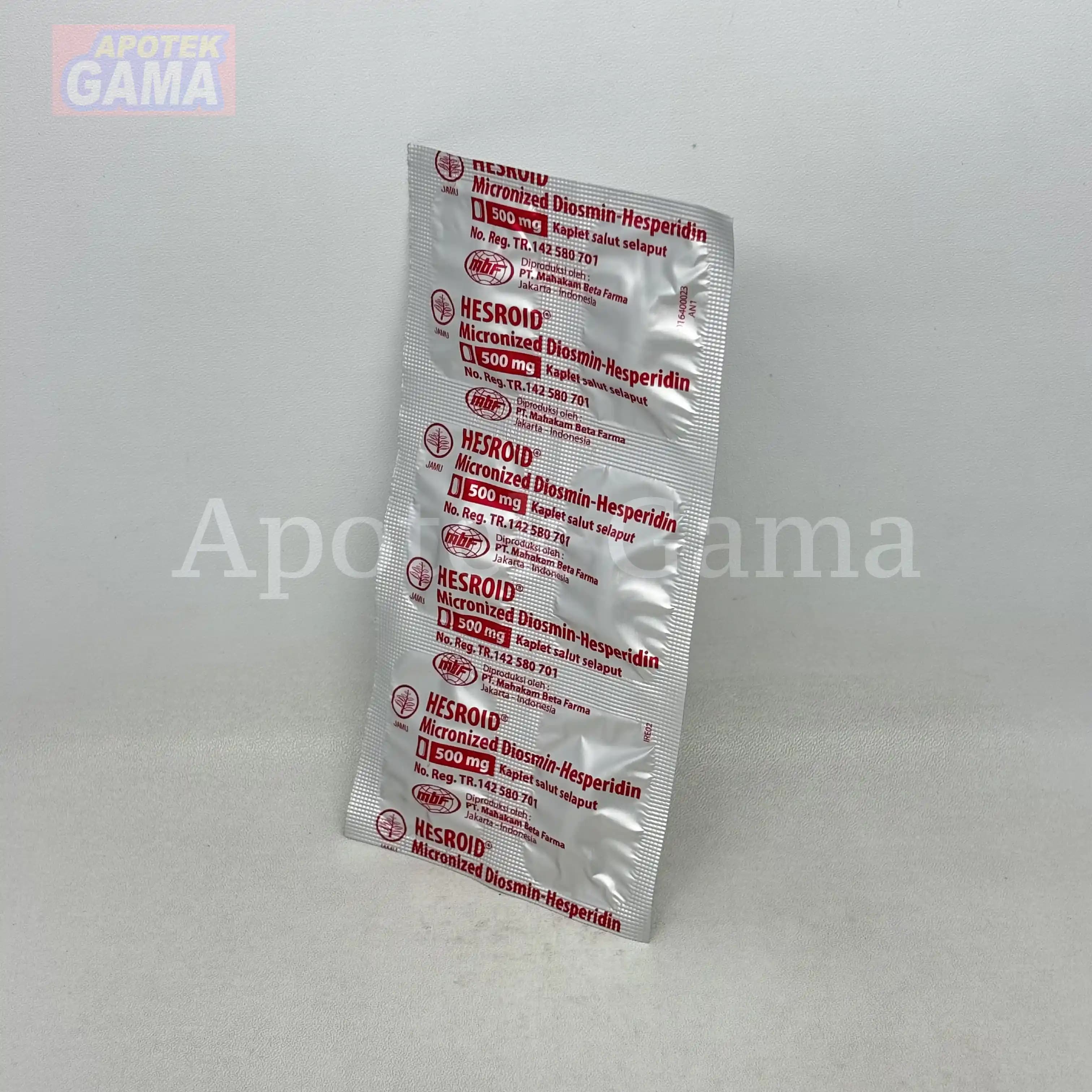 HESROID 500MG 3