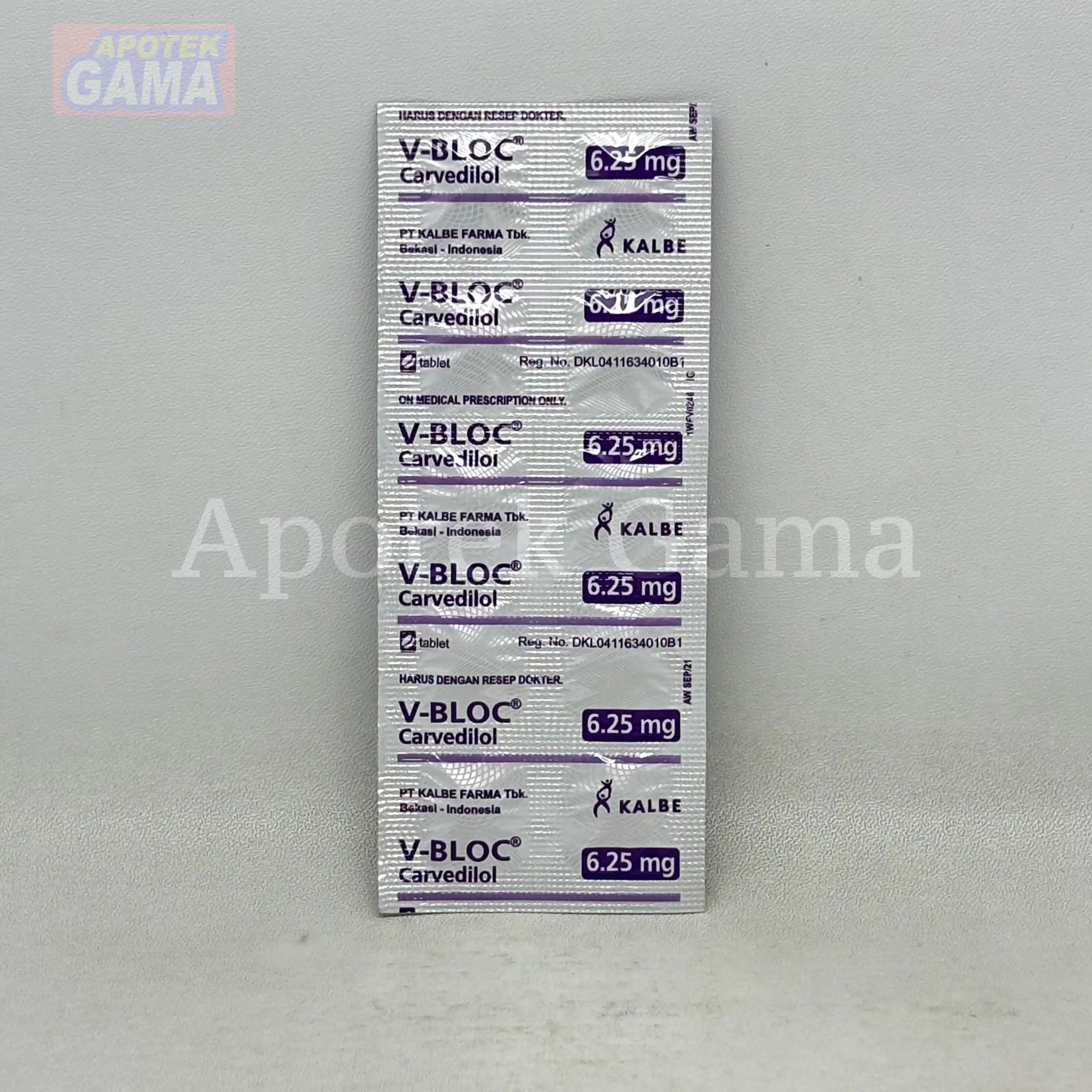VBLOC 6,25 MG 4