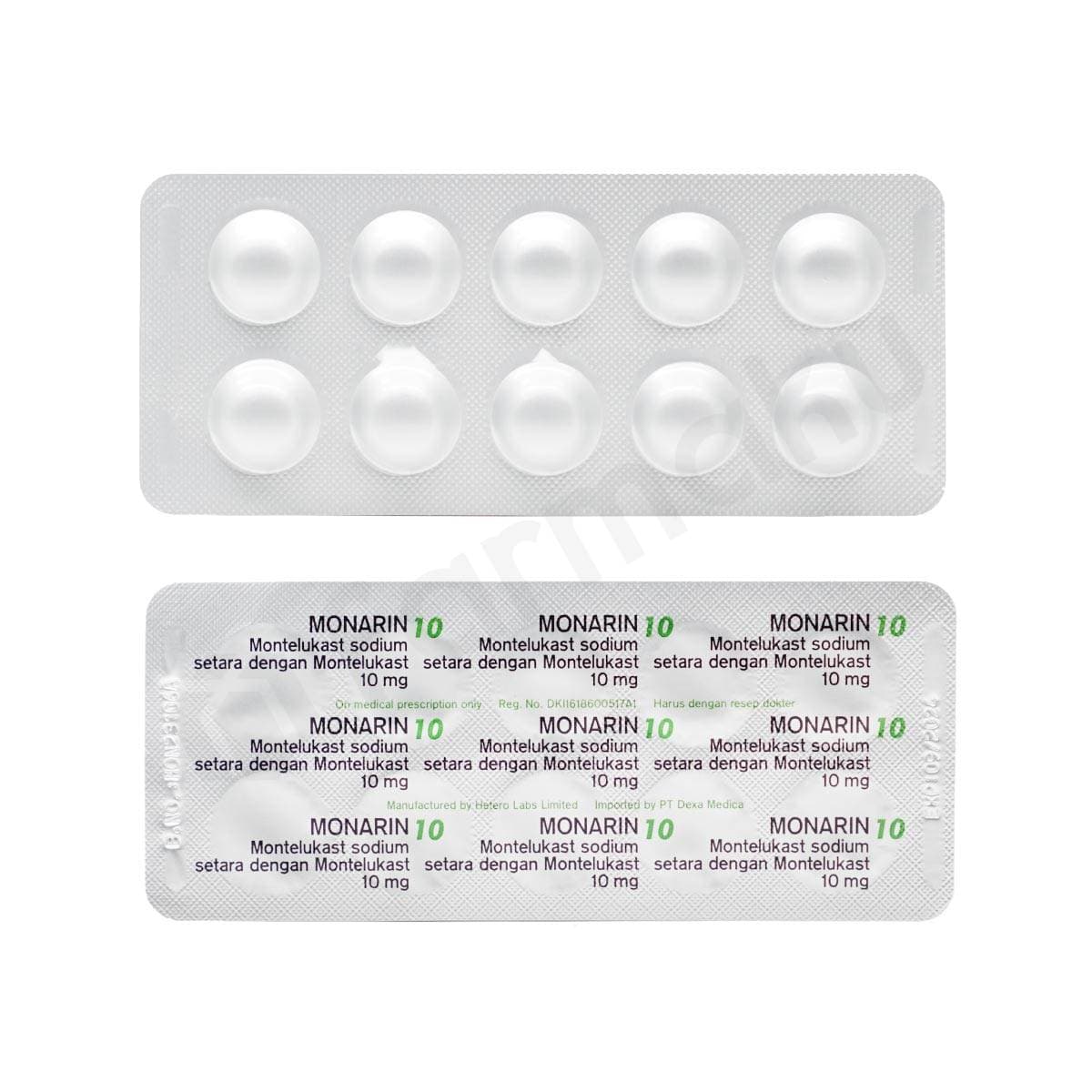 MONARIN TAB 10MG 4
