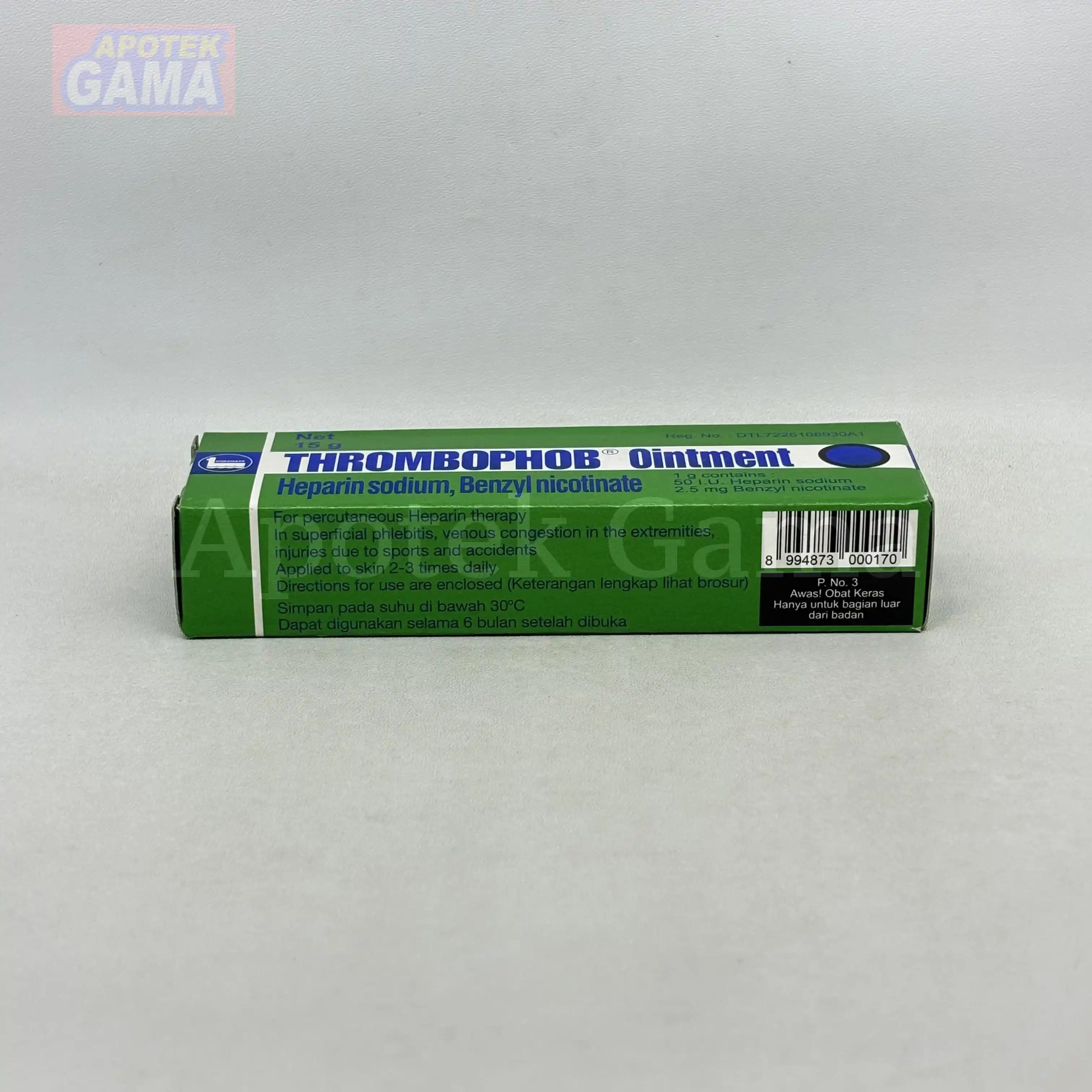 THROMBOPOP OINT 15 GR 4