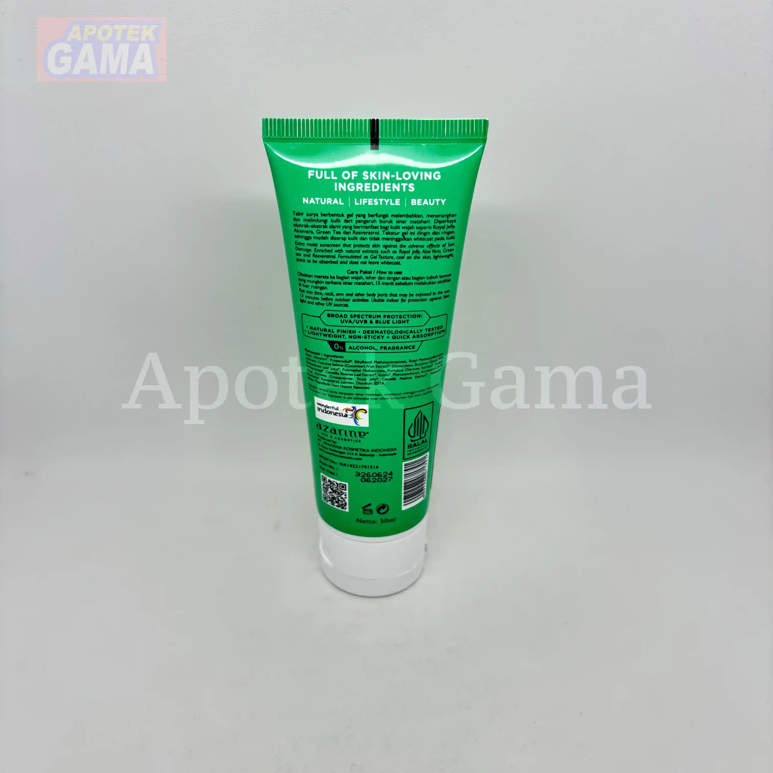 AZARINE HYDRASOOTHE SUNSCREEN GEL SPF 45 PA++ 5