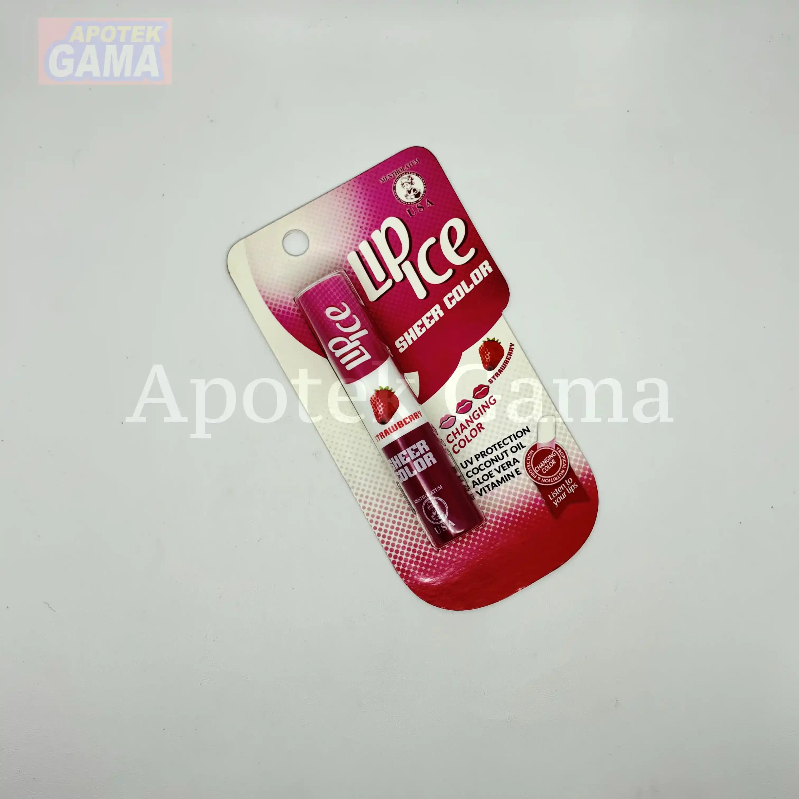 ACNES LIP ICE SHEER COLOR STRAWBERRY 5