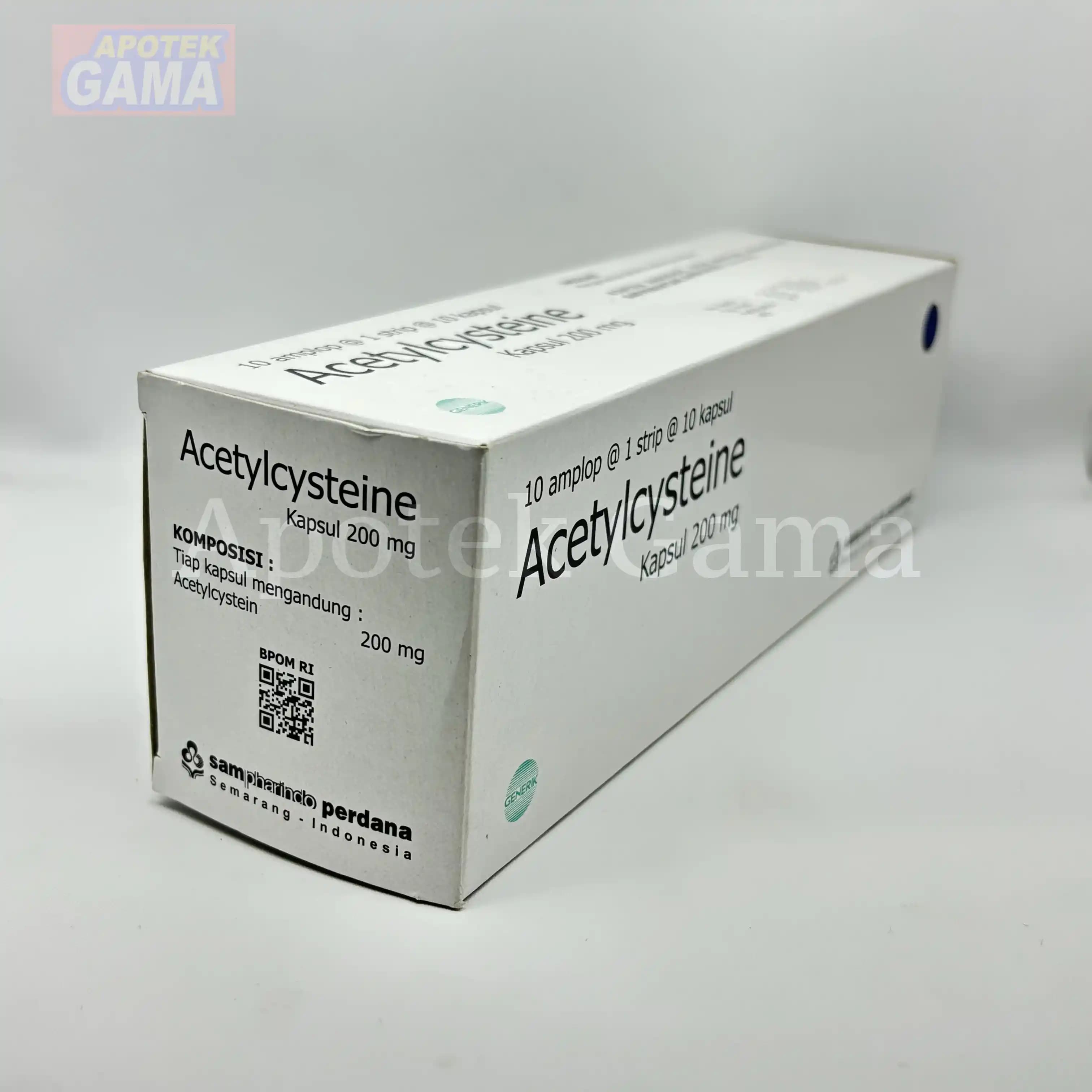 ACETYLCYSTEINE TAB 200MG 5