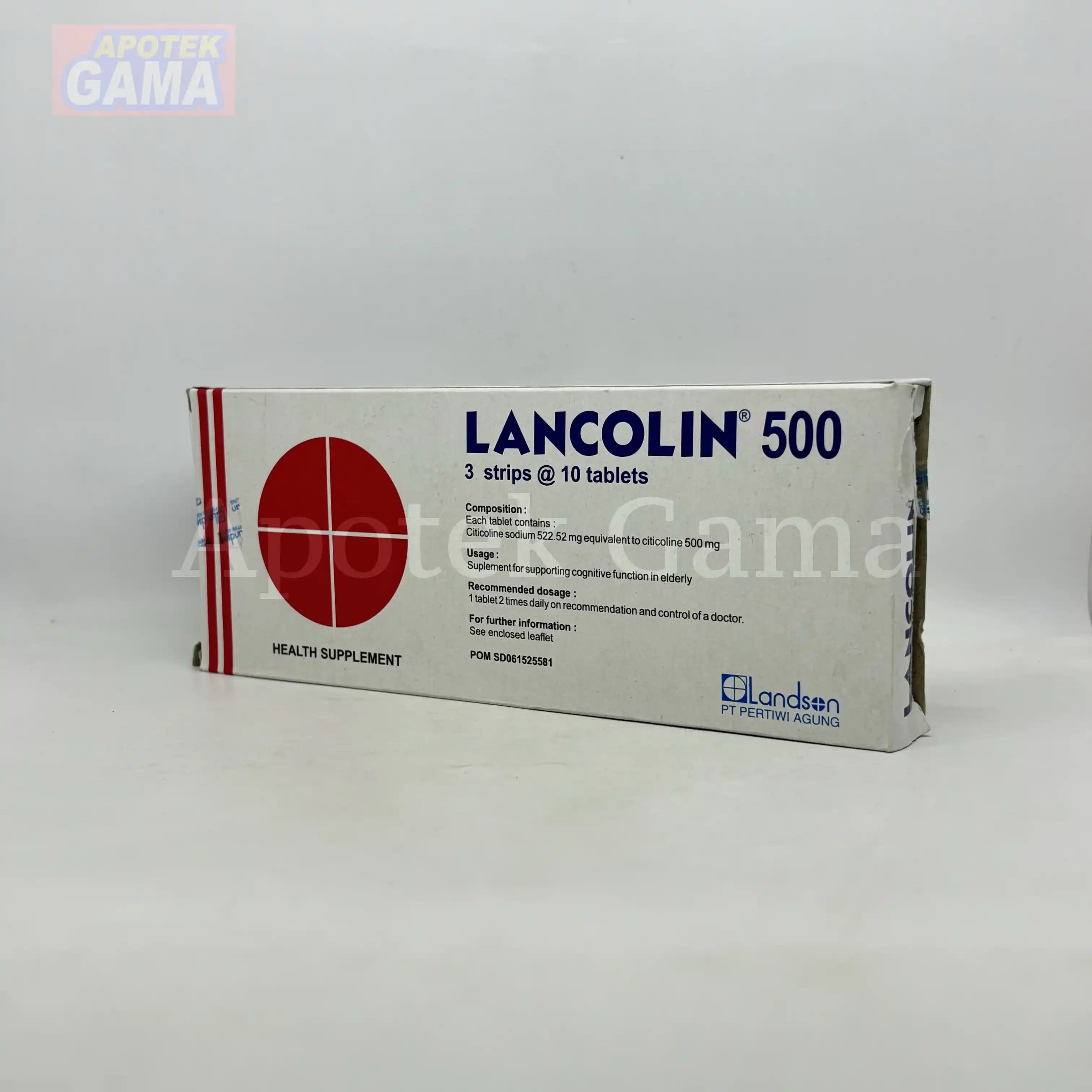 LANCOLIN TAB 500