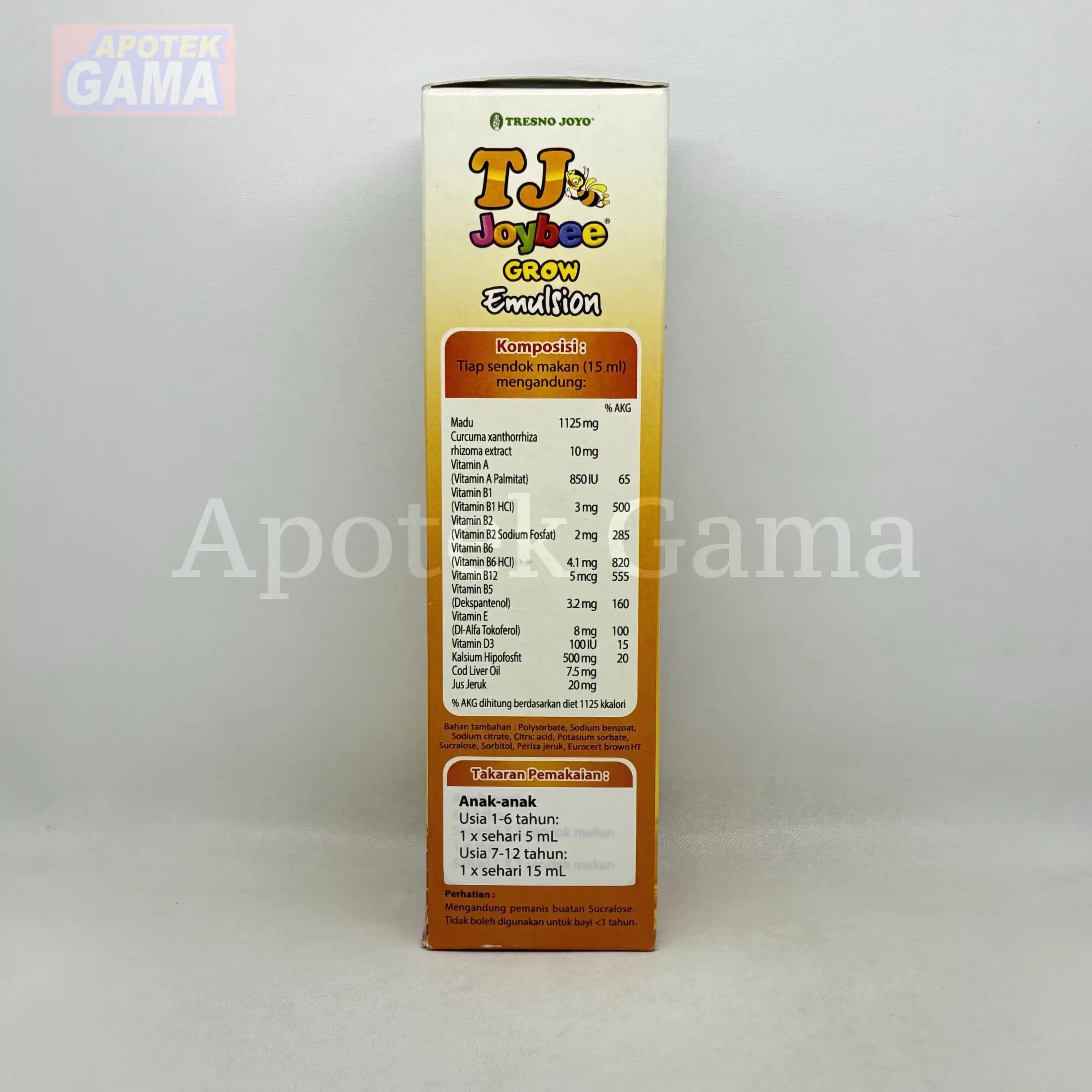 TJ JOYBEE GROW EMULSION JERUK 200ML 5