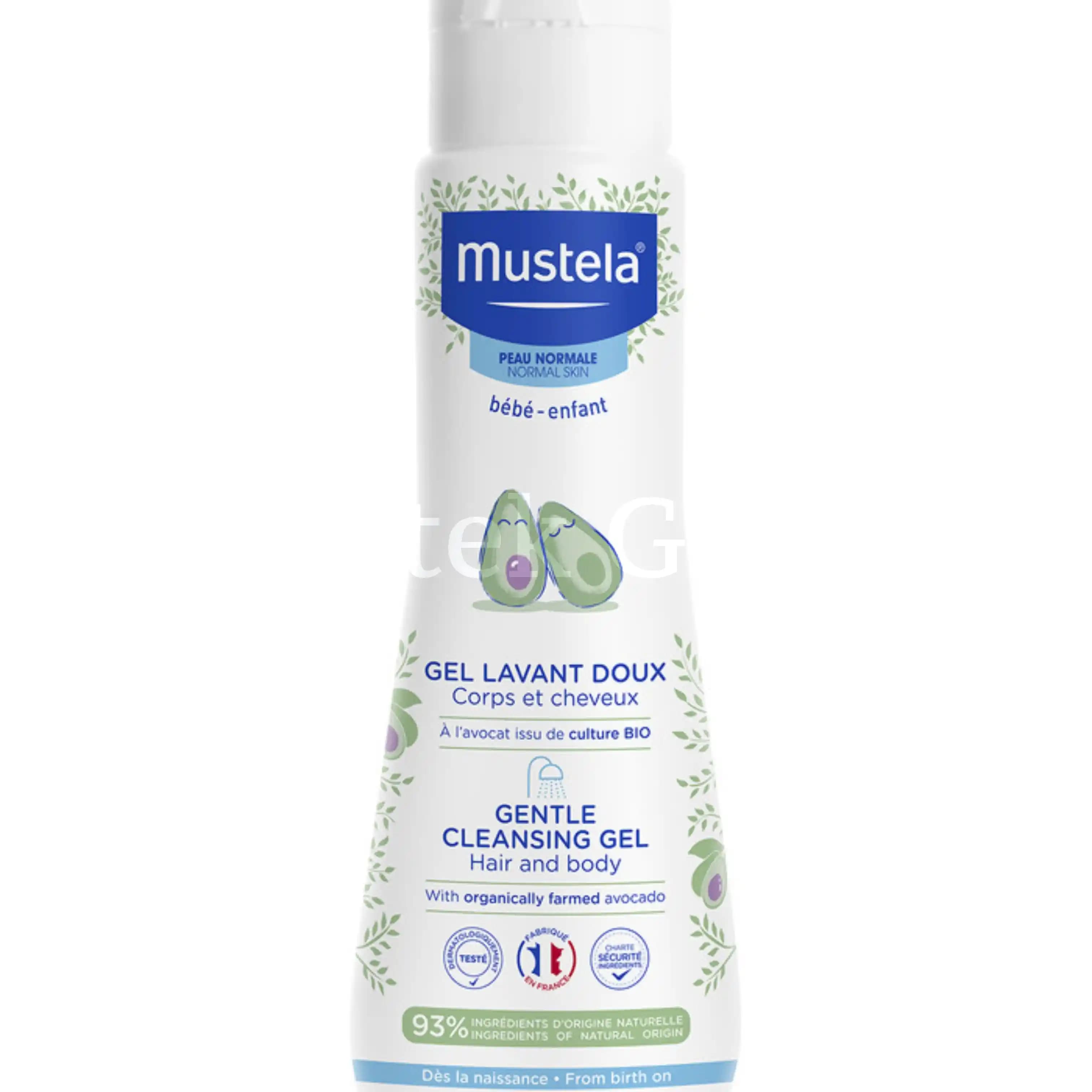MUSTELA BEBE GENTLE CLEANSING GEL 200ML 2