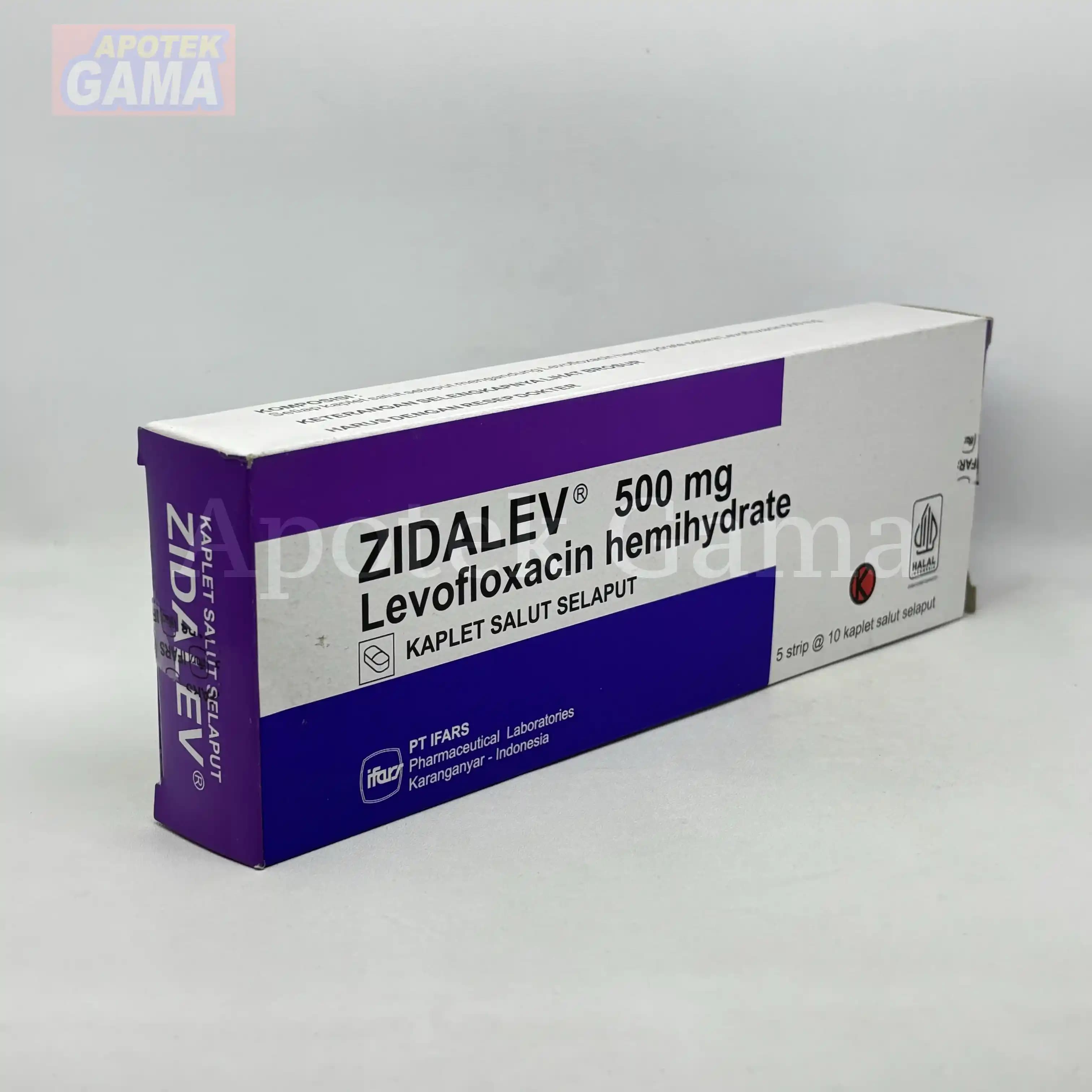ZIDALEV KAP 500MG 5