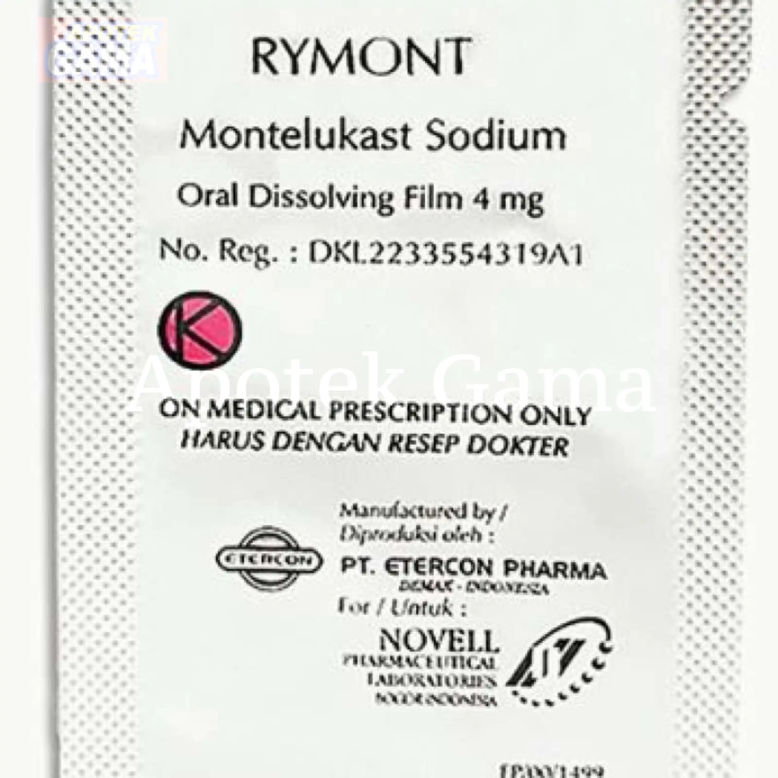 RYMONT 4MG TABLET