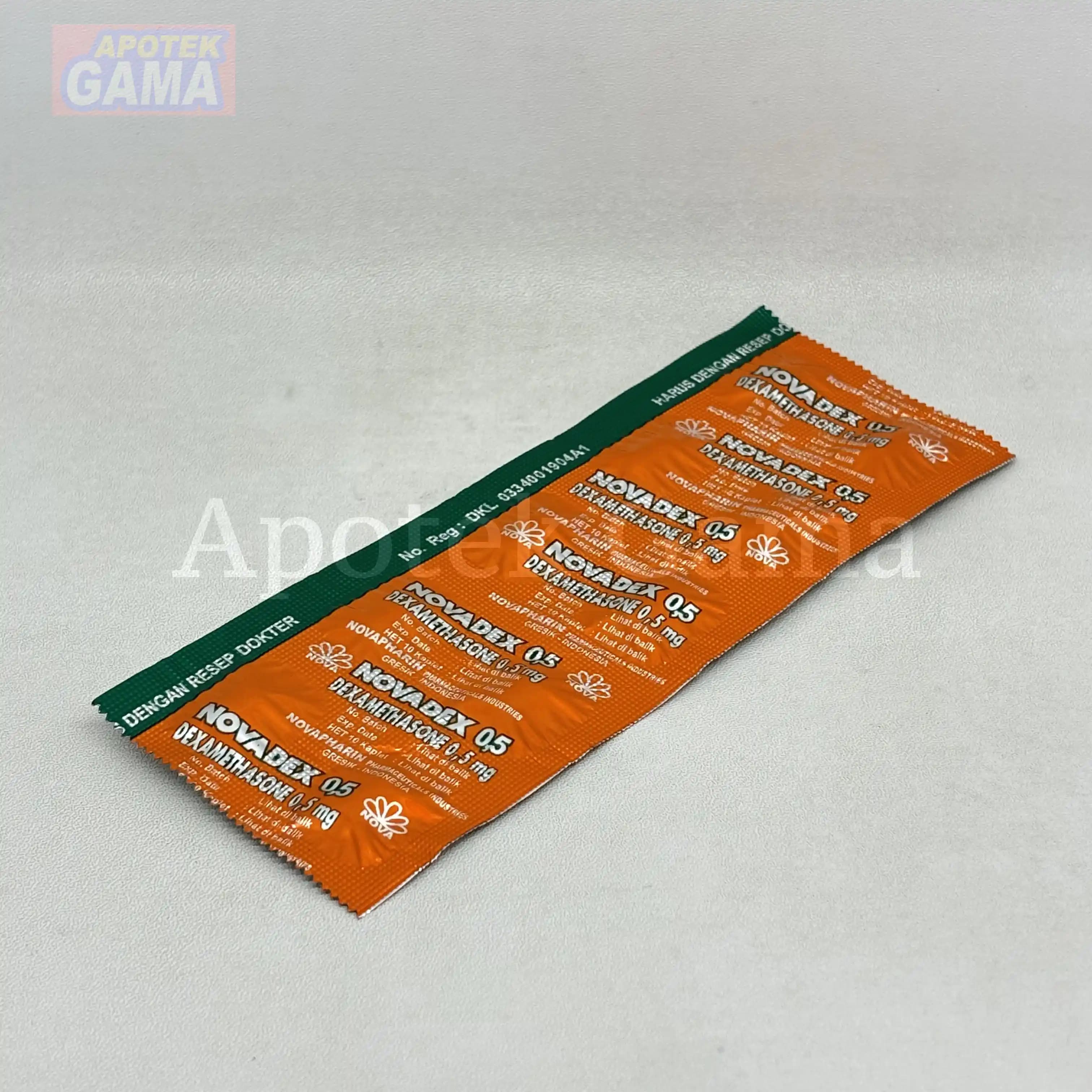 NOVADEX KAP 0.5MG 2