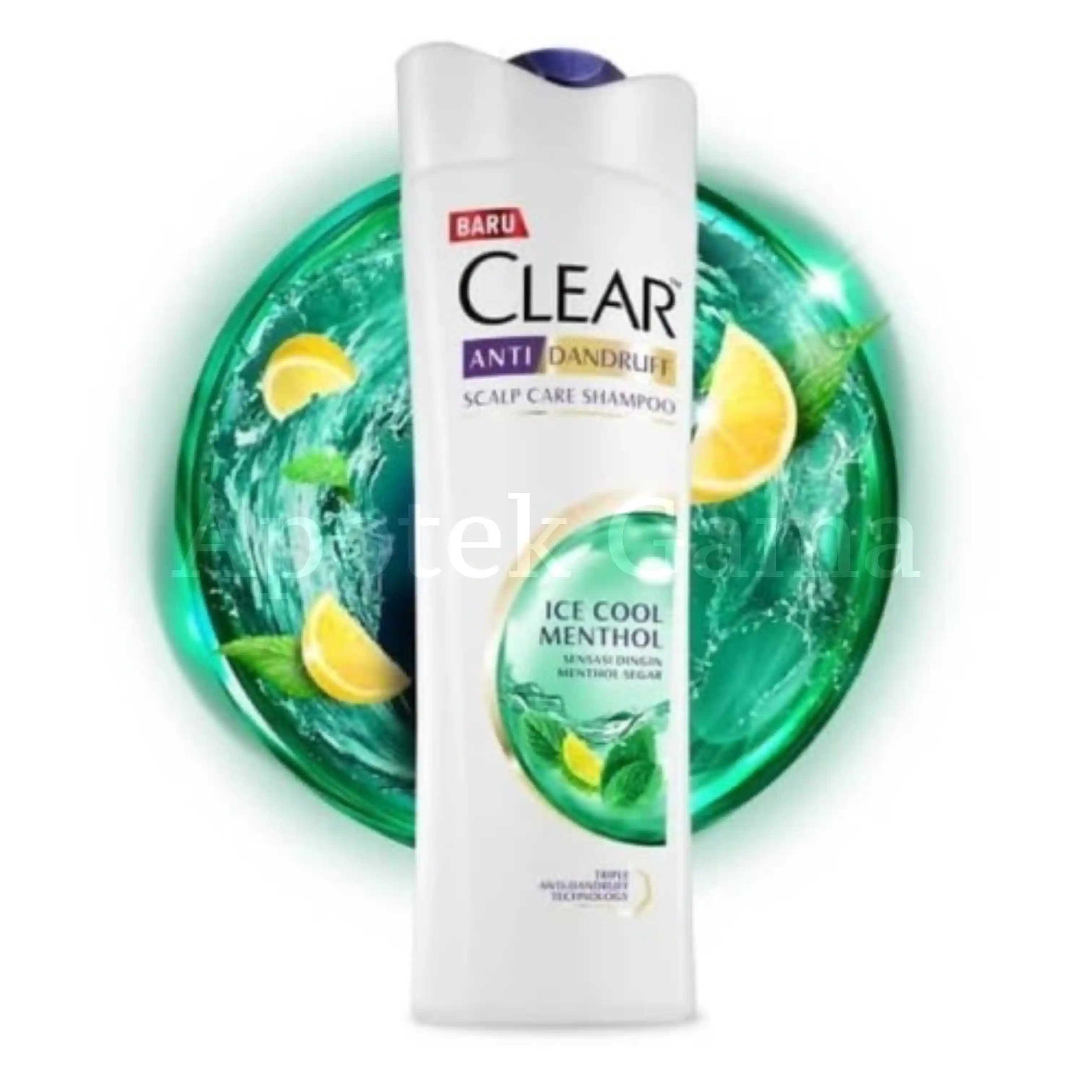 CLEAR SHAMPOO ICE COOL MENTHOL 160 ML