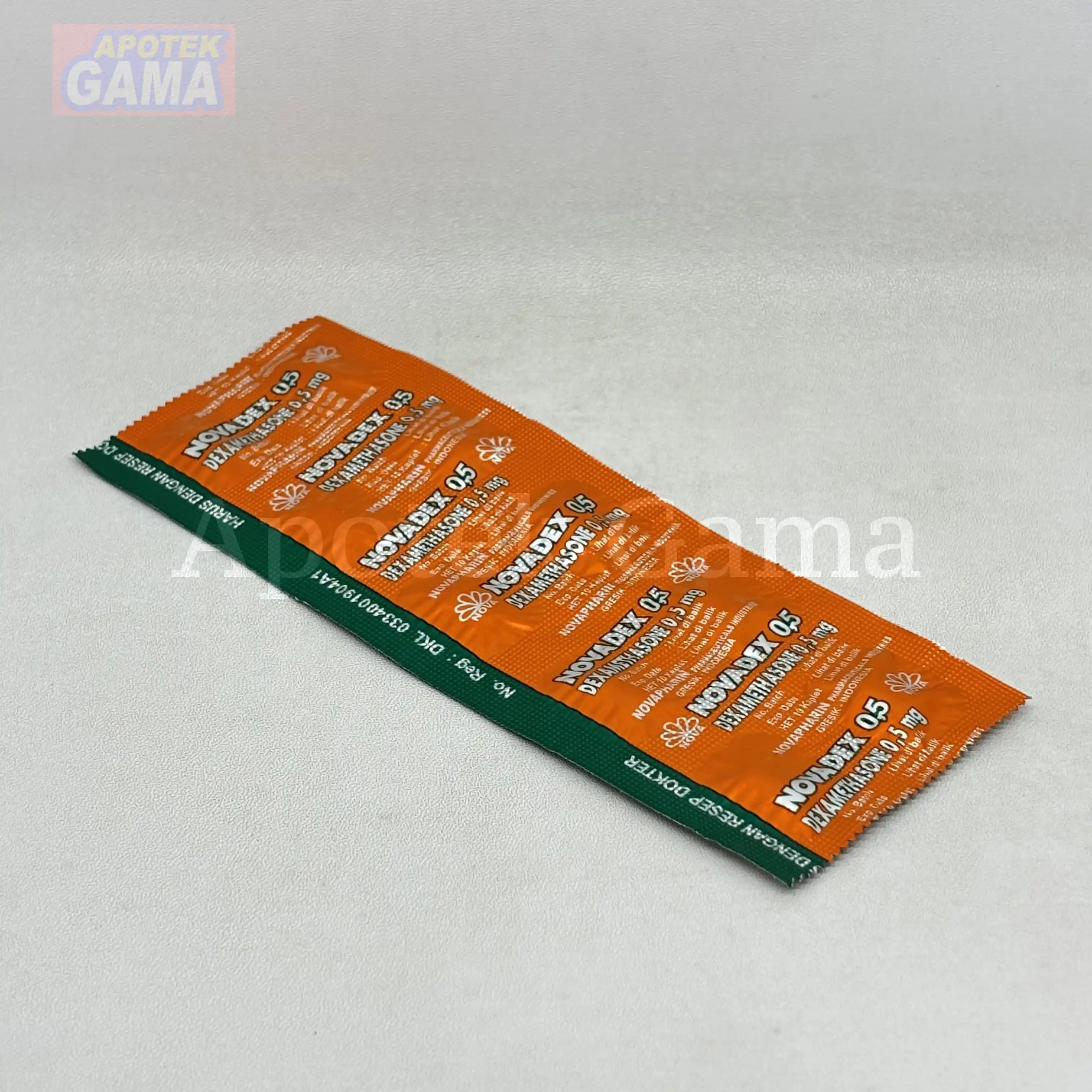 NOVADEX KAP 0.5MG 4